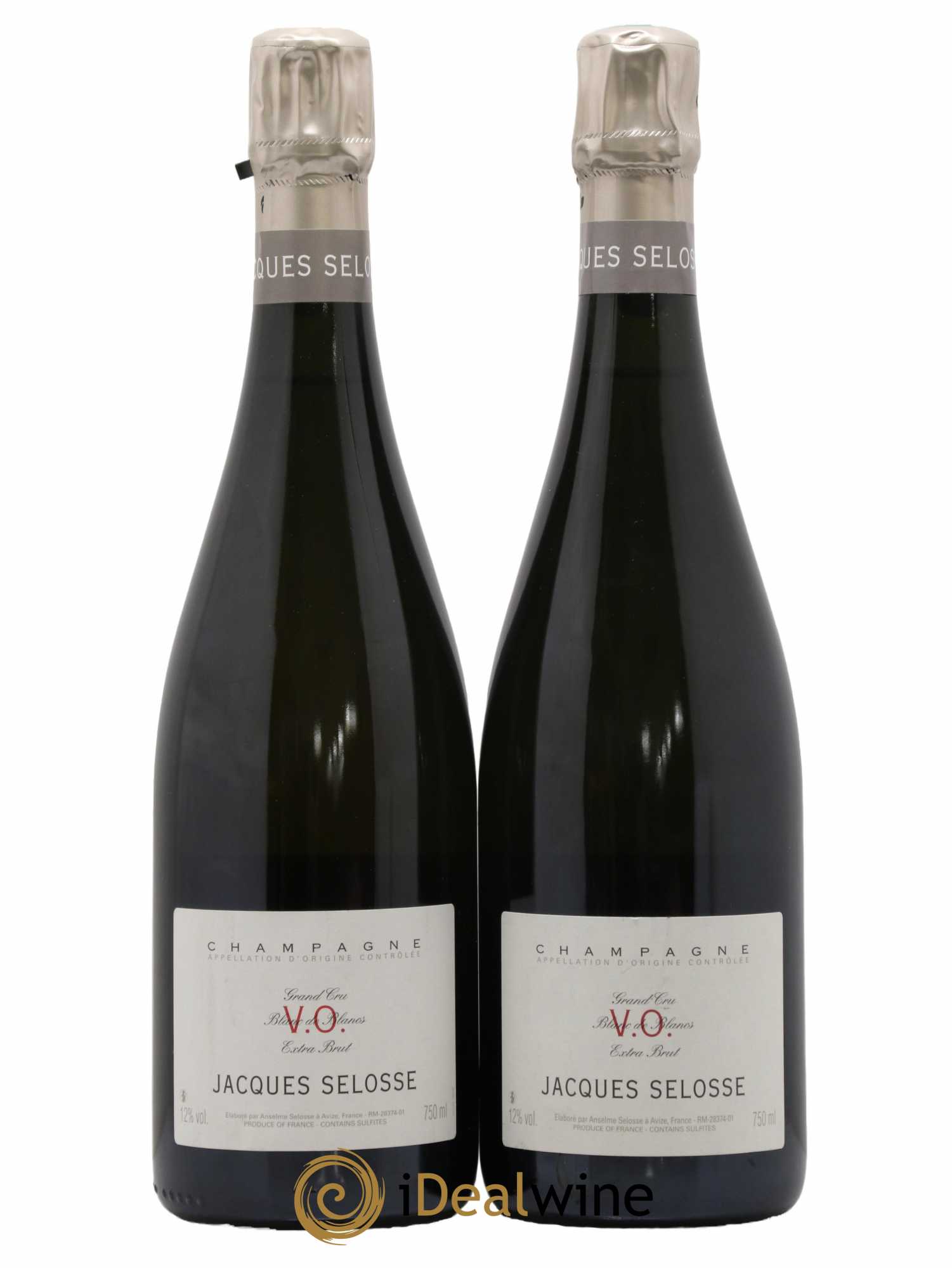 Version Originale Jacques Selosse - Lot de 2 bouteilles - 0