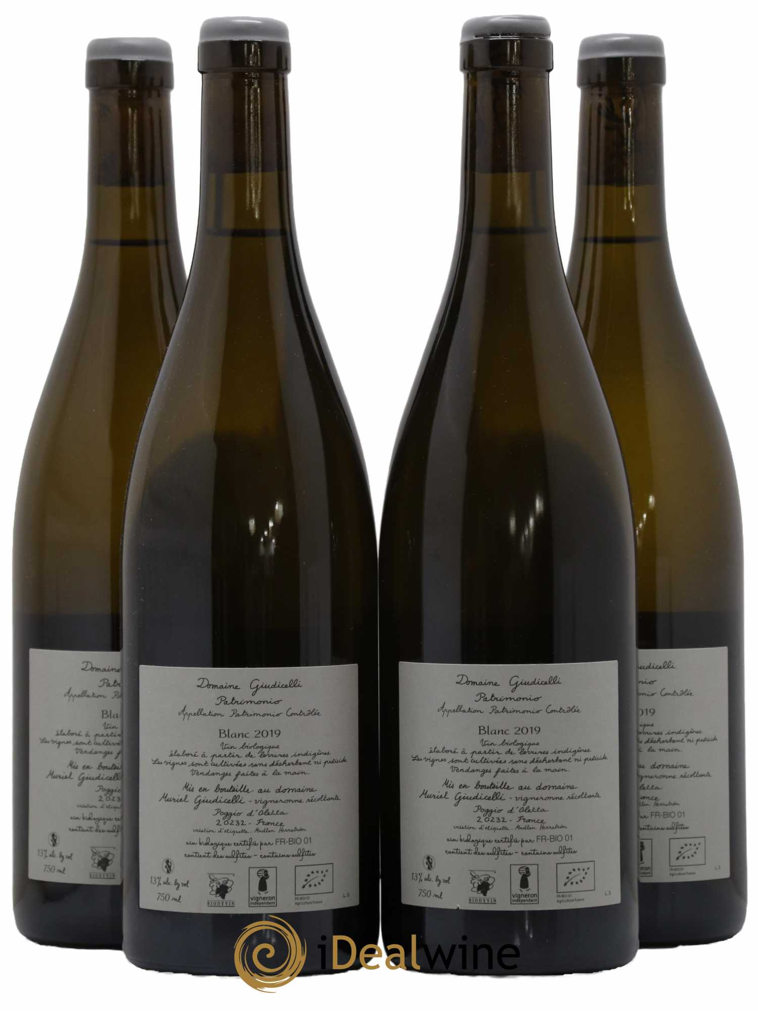 Patrimonio Guidicelli 2019 - Lot de 4 bouteilles - 1