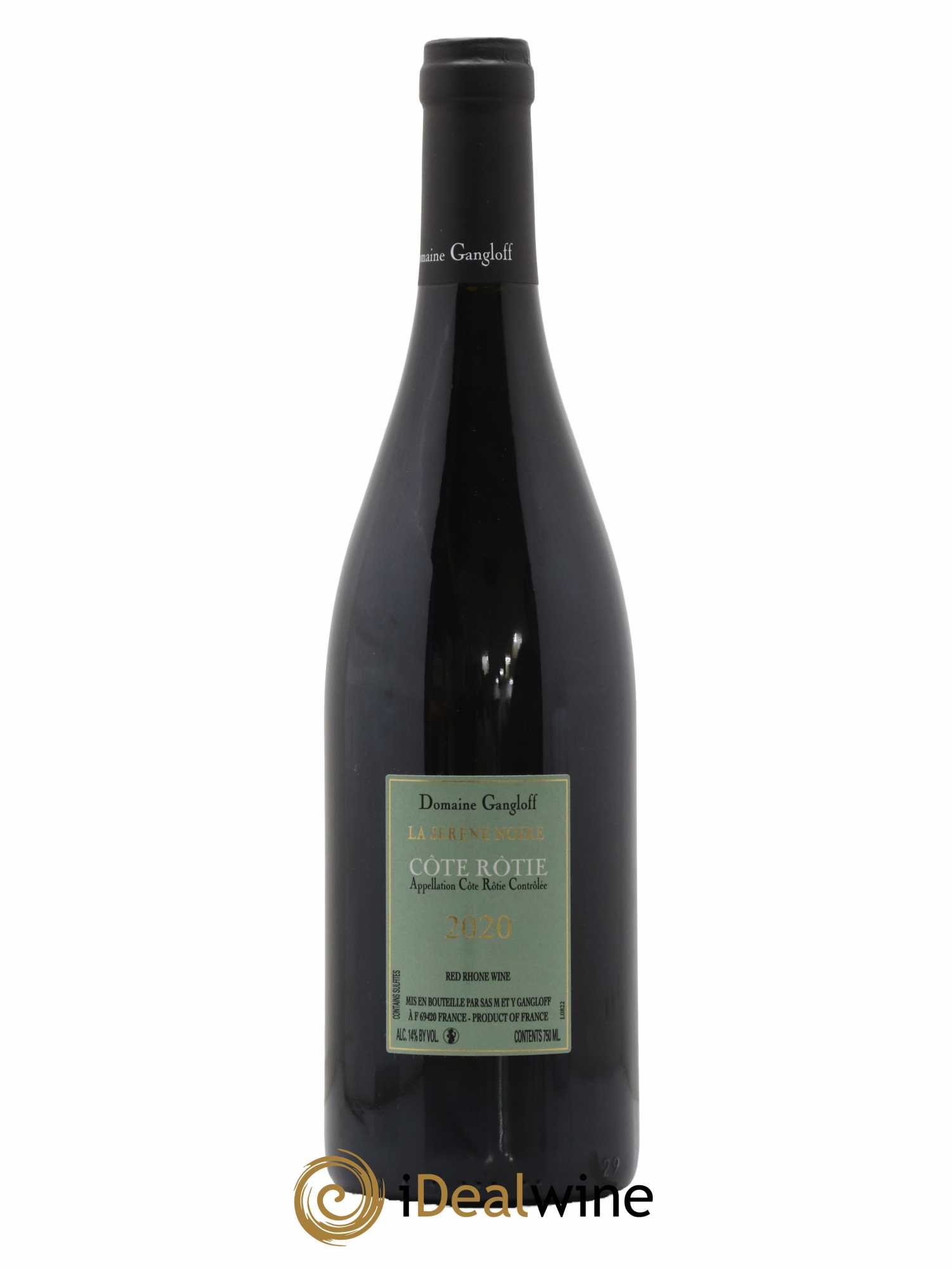 Côte-Rôtie La Sereine Noire Gangloff (Domaine) 2020 - Lot de 1 bouteille - 1
