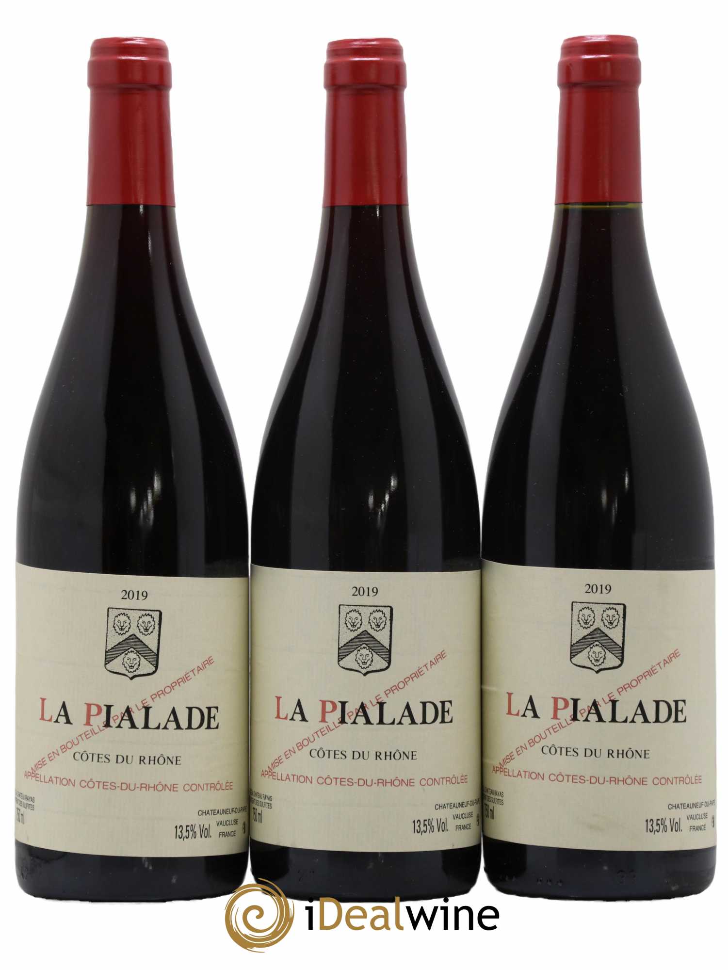 Côtes-du-Rhône La Pialade Emmanuel Reynaud 2019 - Lot de 3 bouteilles - 0