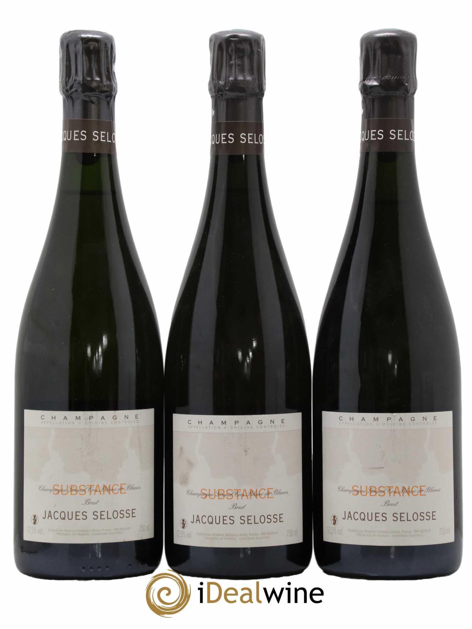 Substance Jacques Selosse - Lot de 3 bouteilles - 0