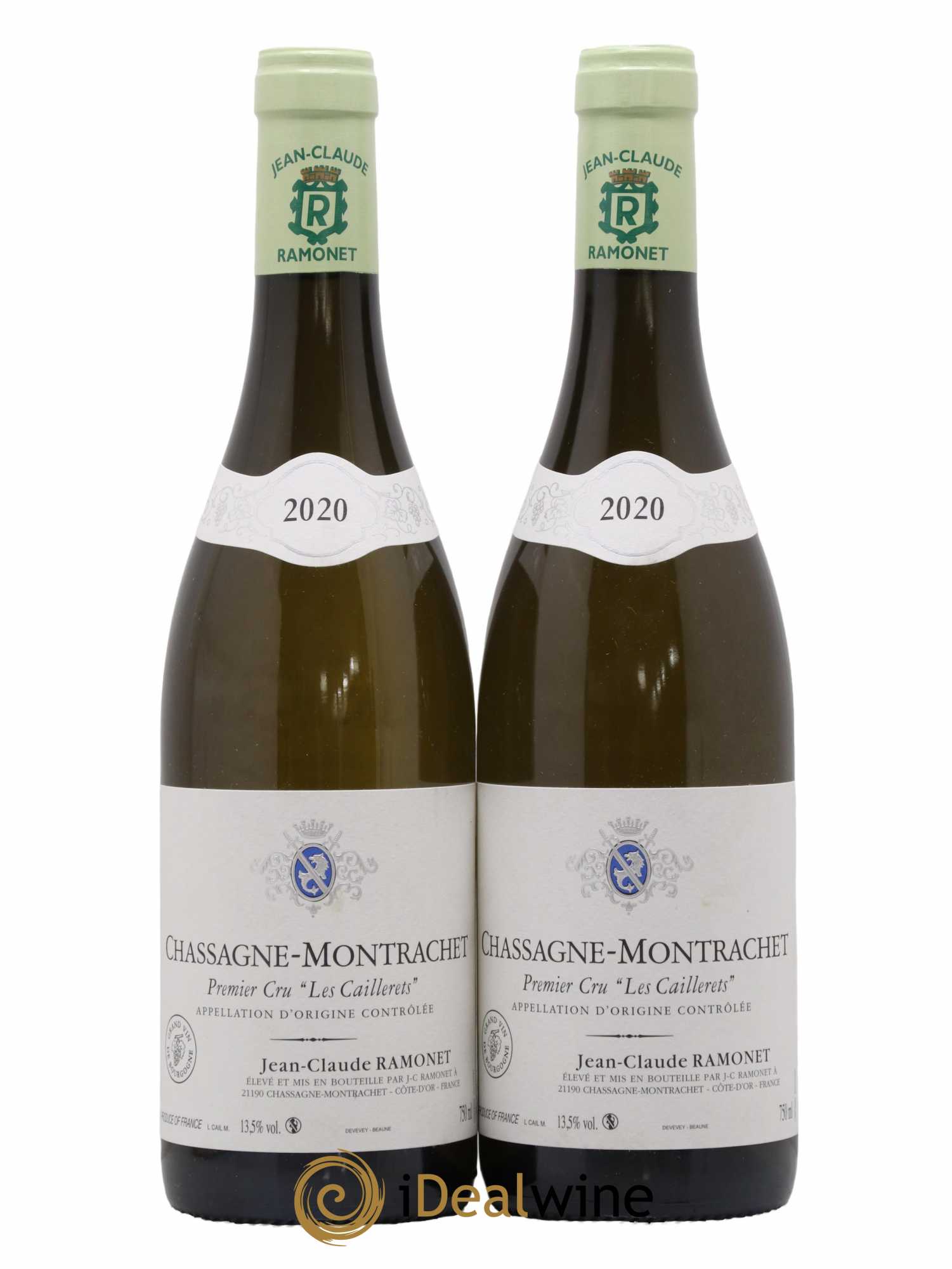 Chassagne-Montrachet 1er Cru Les Caillerets Ramonet (Domaine) 2020 - Lot de 2 bouteilles - 0