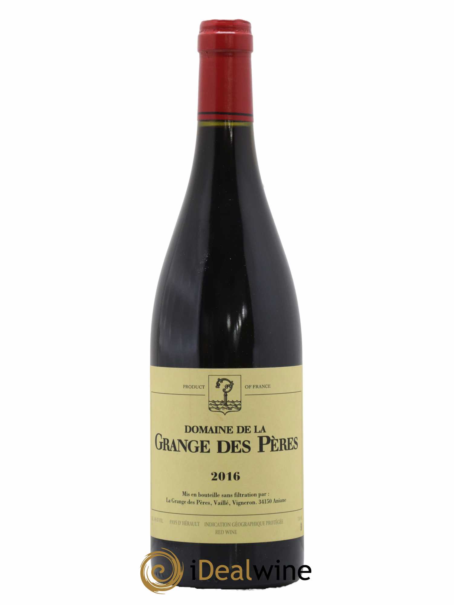 Pays d'Hérault Grange des Pères Laurent Vaillé 2016 - Lot de 1 bouteille - 0
