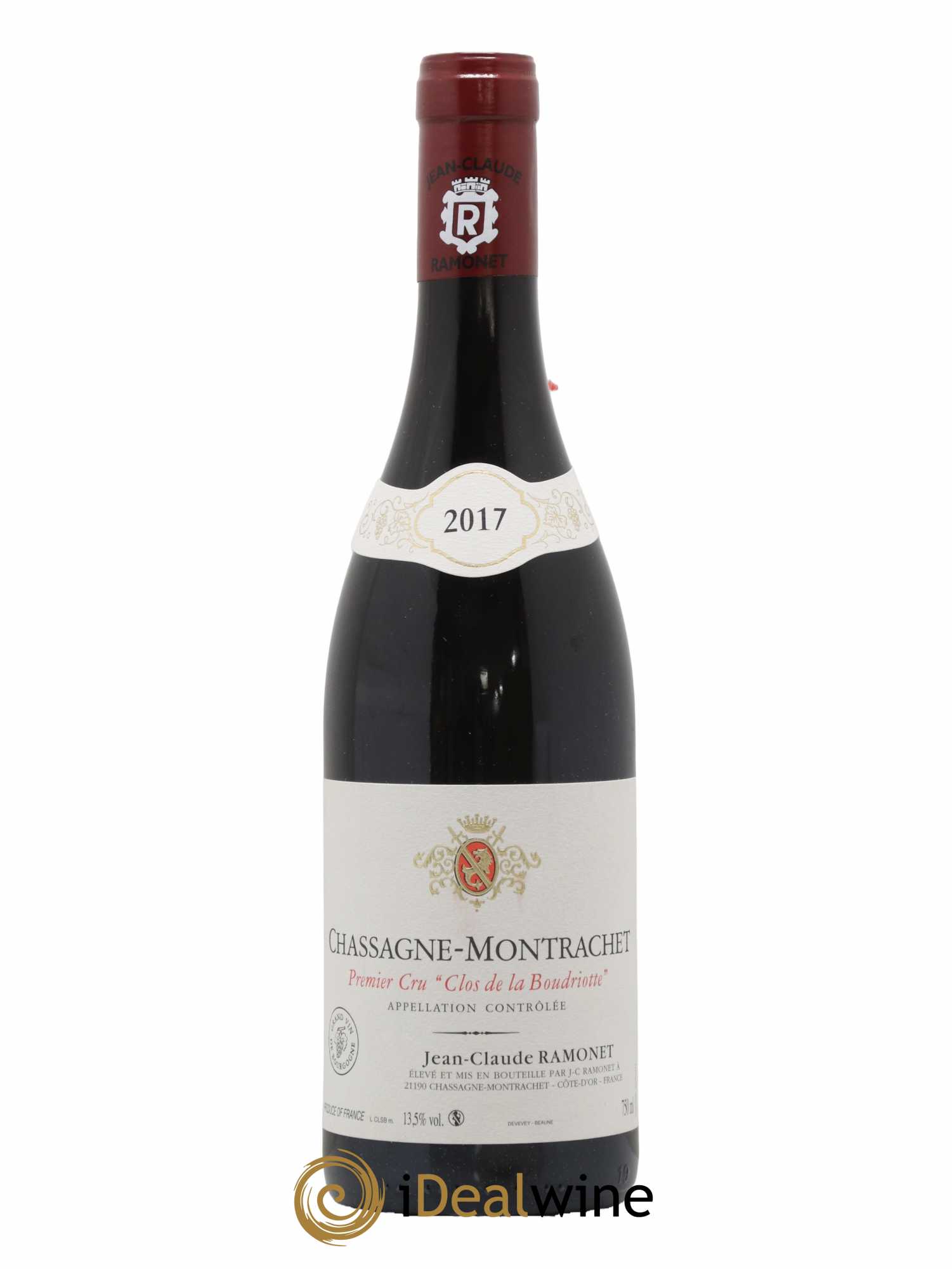 Chassagne-Montrachet 1er Cru Clos de la Boudriotte Ramonet (Domaine) 2017 - Lot de 1 bouteille - 0