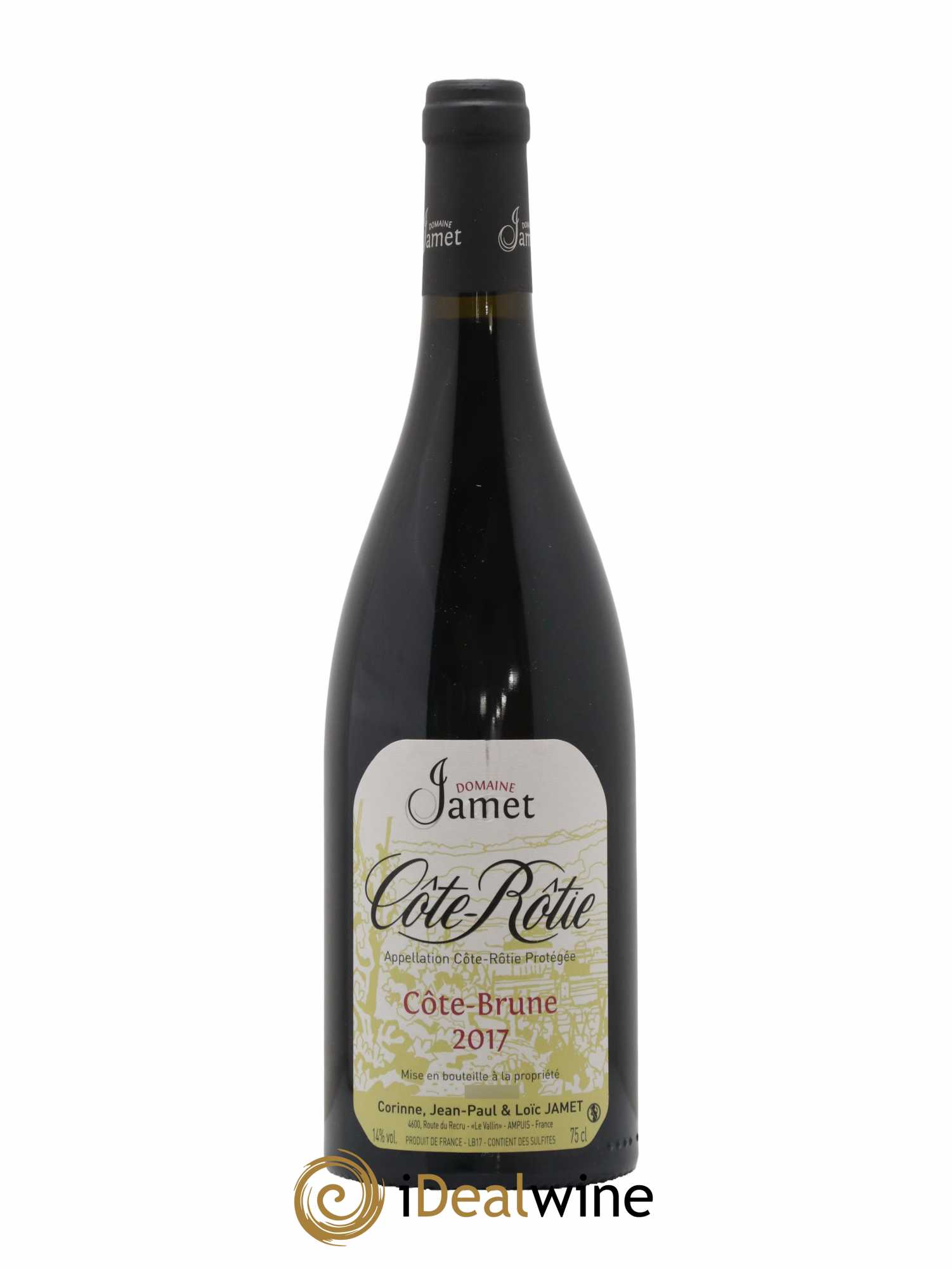 Côte-Rôtie Côte Brune Jamet (Domaine) 2017 - Lot de 1 bouteille - 0