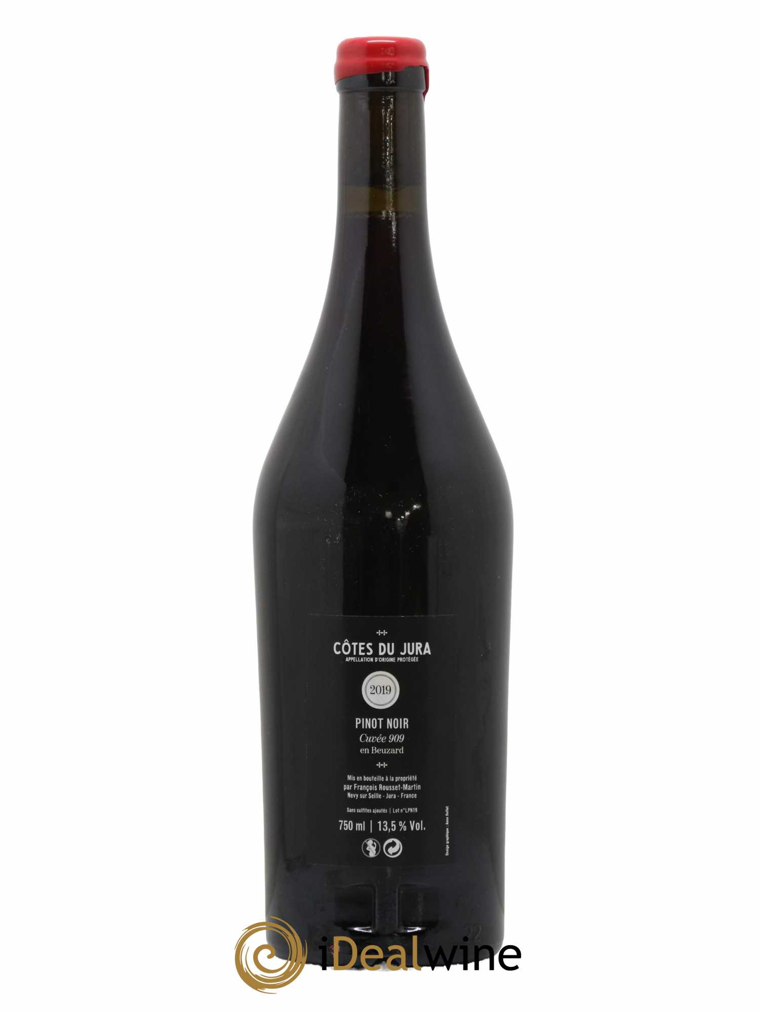 Côtes du Jura 909 François Rousset Martin 2019 - Lot de 1 bouteille - 1