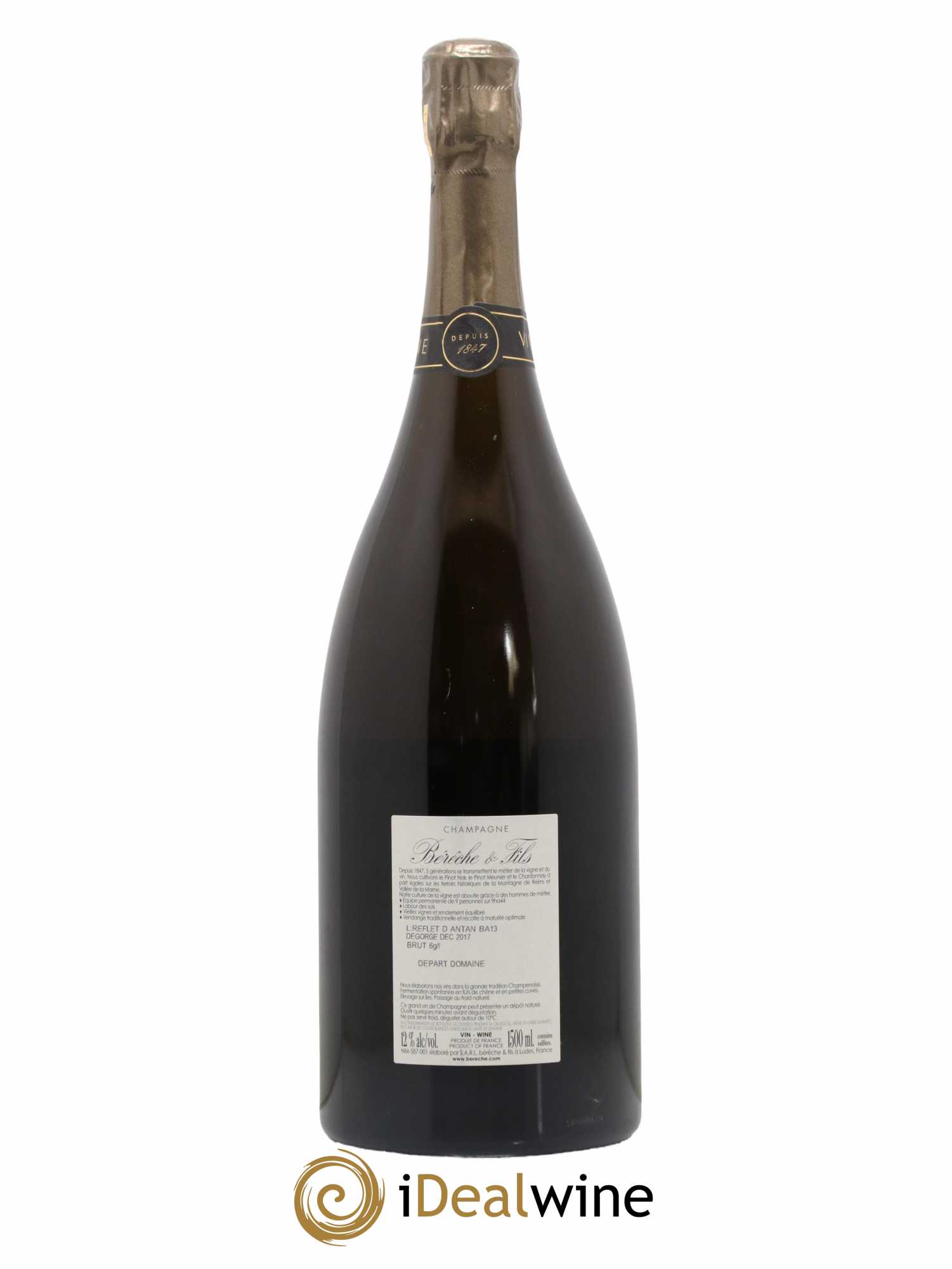 Reflet d'Antan Bérêche et Fils - Lot de 1 magnum - 2