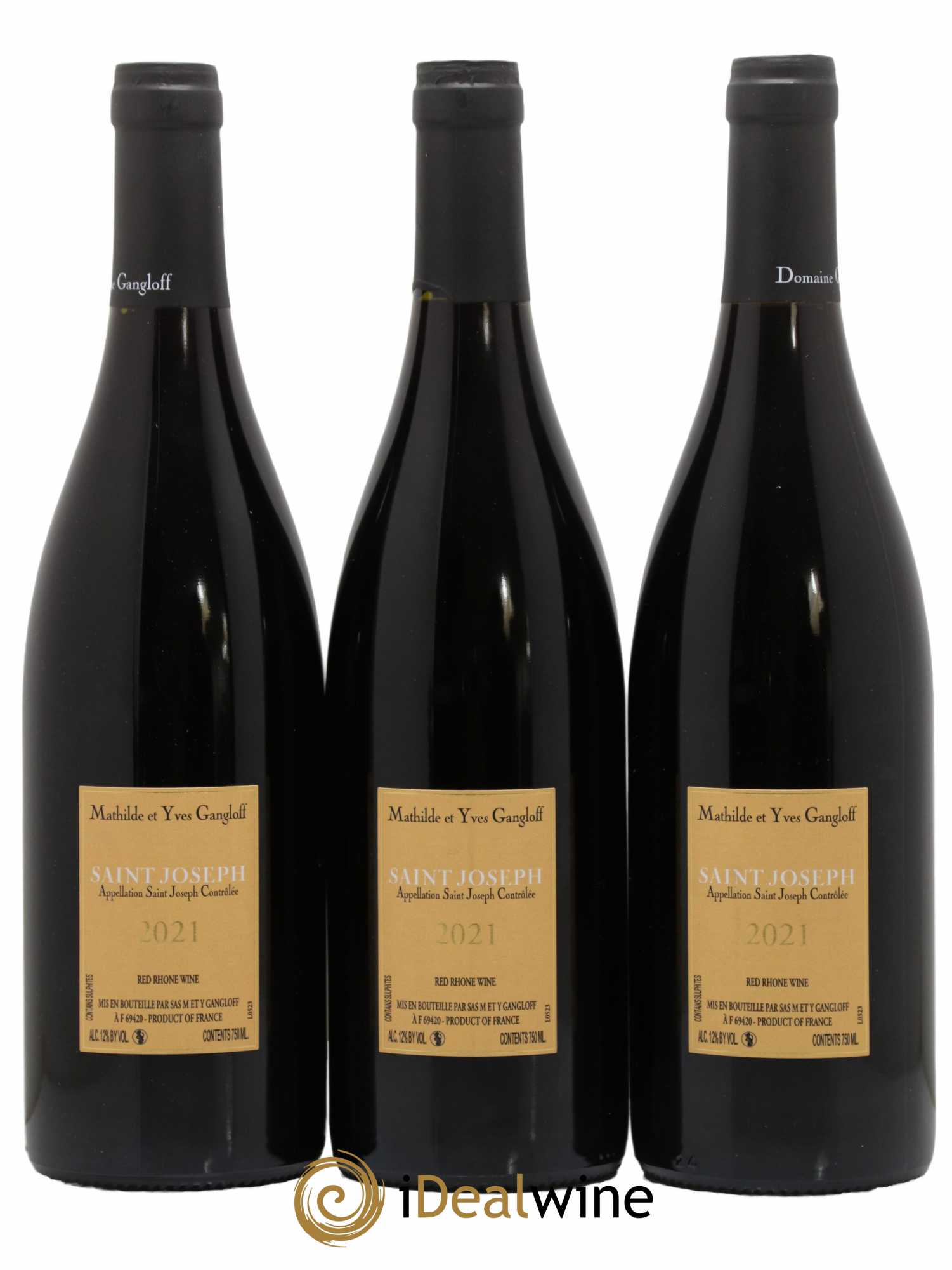 Saint-Joseph Gangloff (Domaine) 2021 - Lot de 3 bouteilles - 1