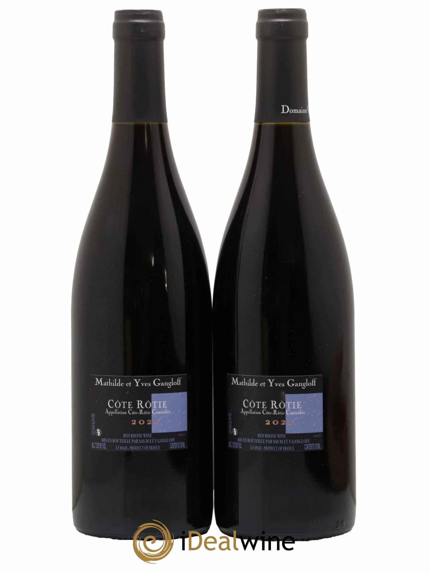 Côte-Rôtie La Barbarine Gangloff (Domaine) 2021 - Lot de 2 bouteilles - 1