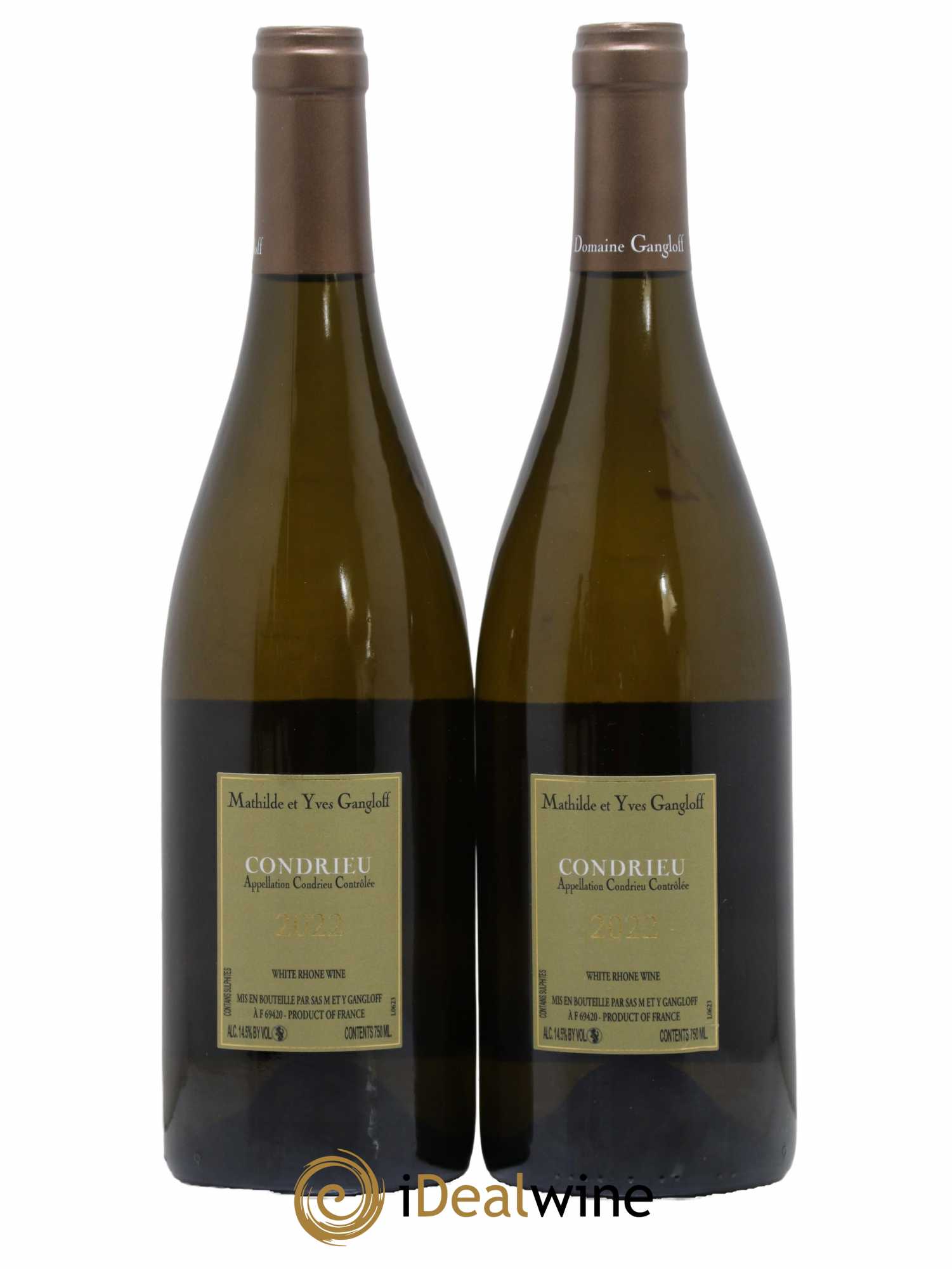 Condrieu Domaine Gangloff (Domaine) 2022 - Lot de 2 bouteilles - 1