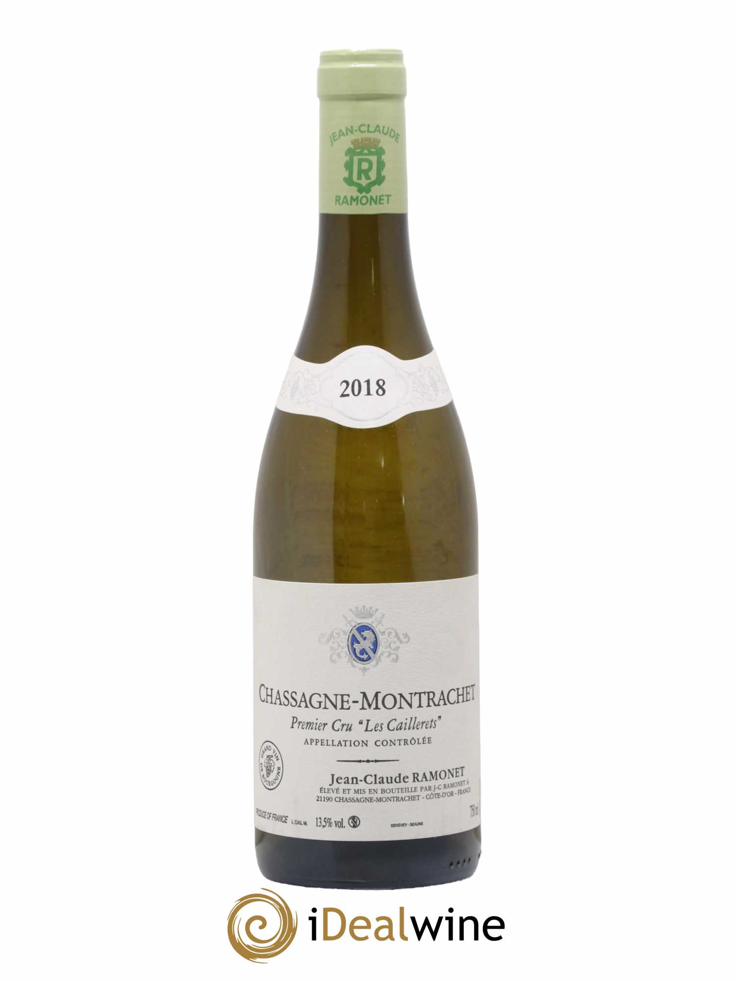 Chassagne-Montrachet 1er Cru Les Caillerets Ramonet (Domaine) 2018 - Lot de 1 bouteille - 0