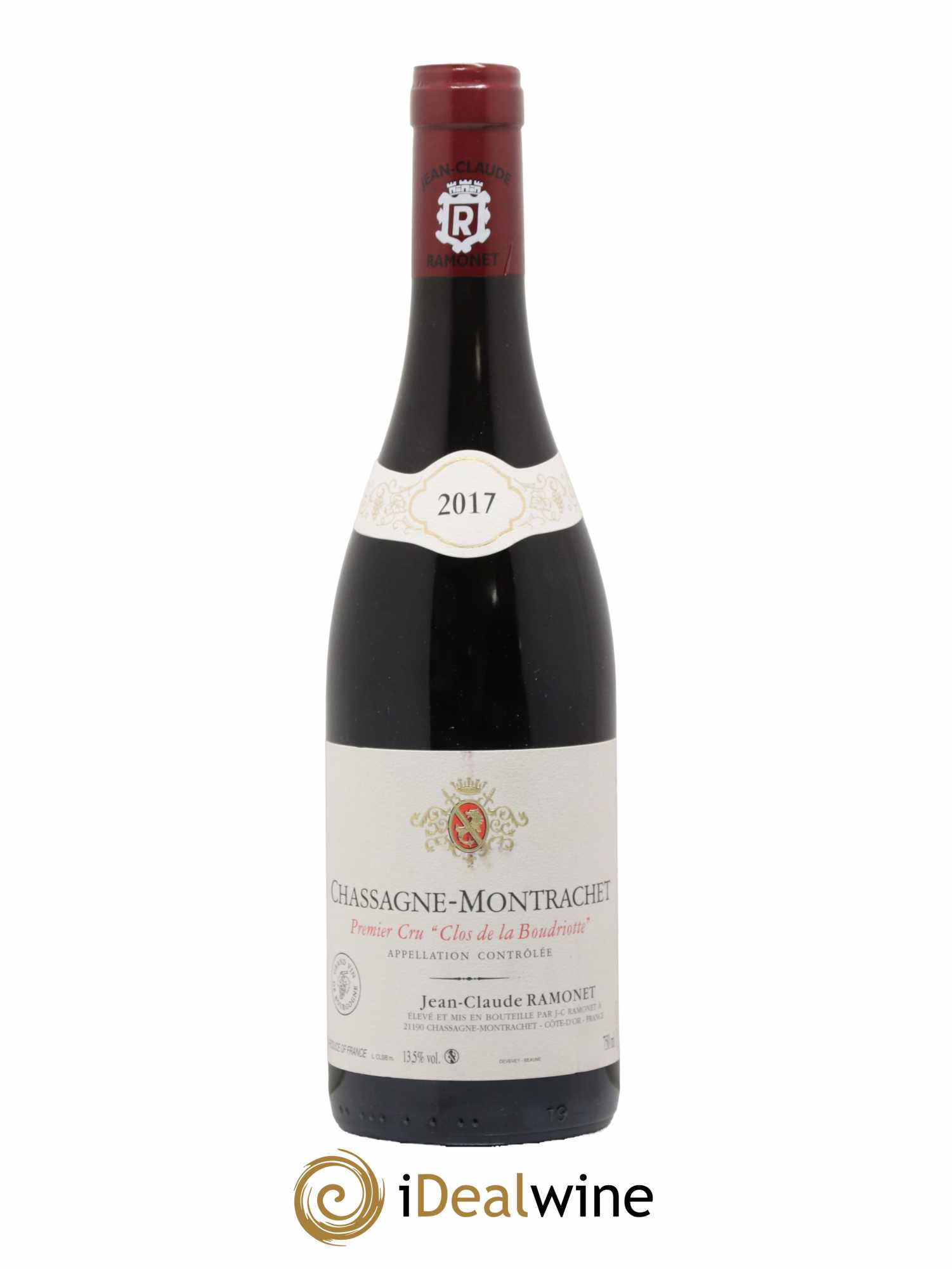 Chassagne-Montrachet 1er Cru Clos de la Boudriotte Ramonet (Domaine) 2017 - Lot de 1 bouteille - 0