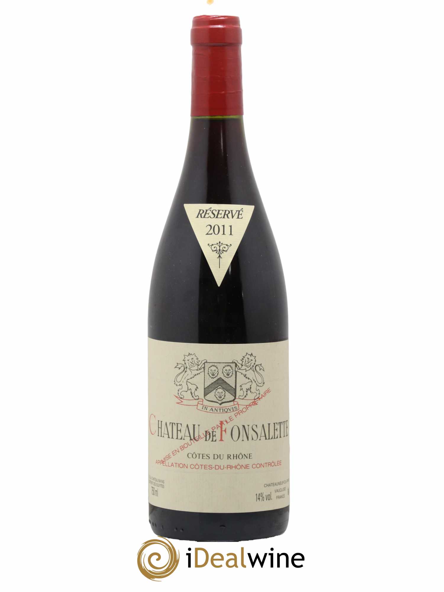 Côtes-du-Rhône Château de Fonsalette Emmanuel Reynaud 2011 - Lot de 1 bouteille - 0