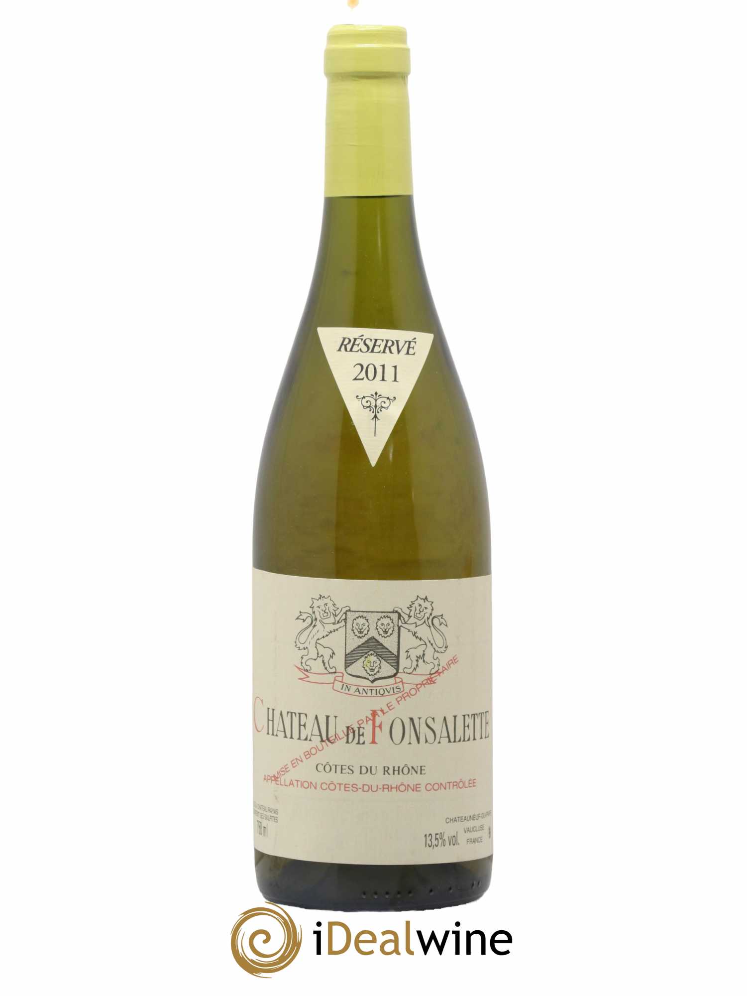 Côtes-du-Rhône Château de Fonsalette Emmanuel Reynaud 2011 - Lot de 1 bouteille - 0