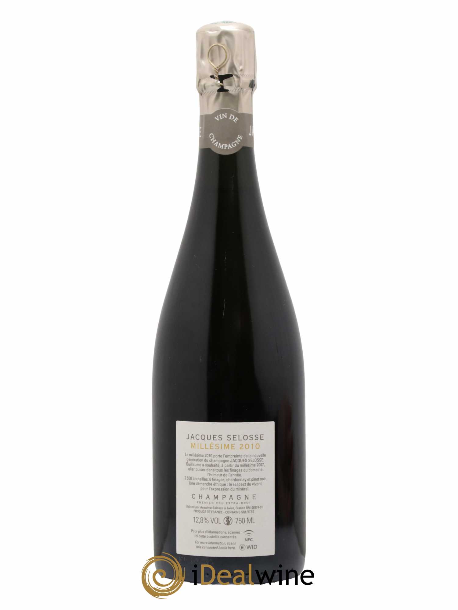1er Cru Millésimé Extra-Brut Jacques Selosse 2010 - Lot de 1 bouteille - 1
