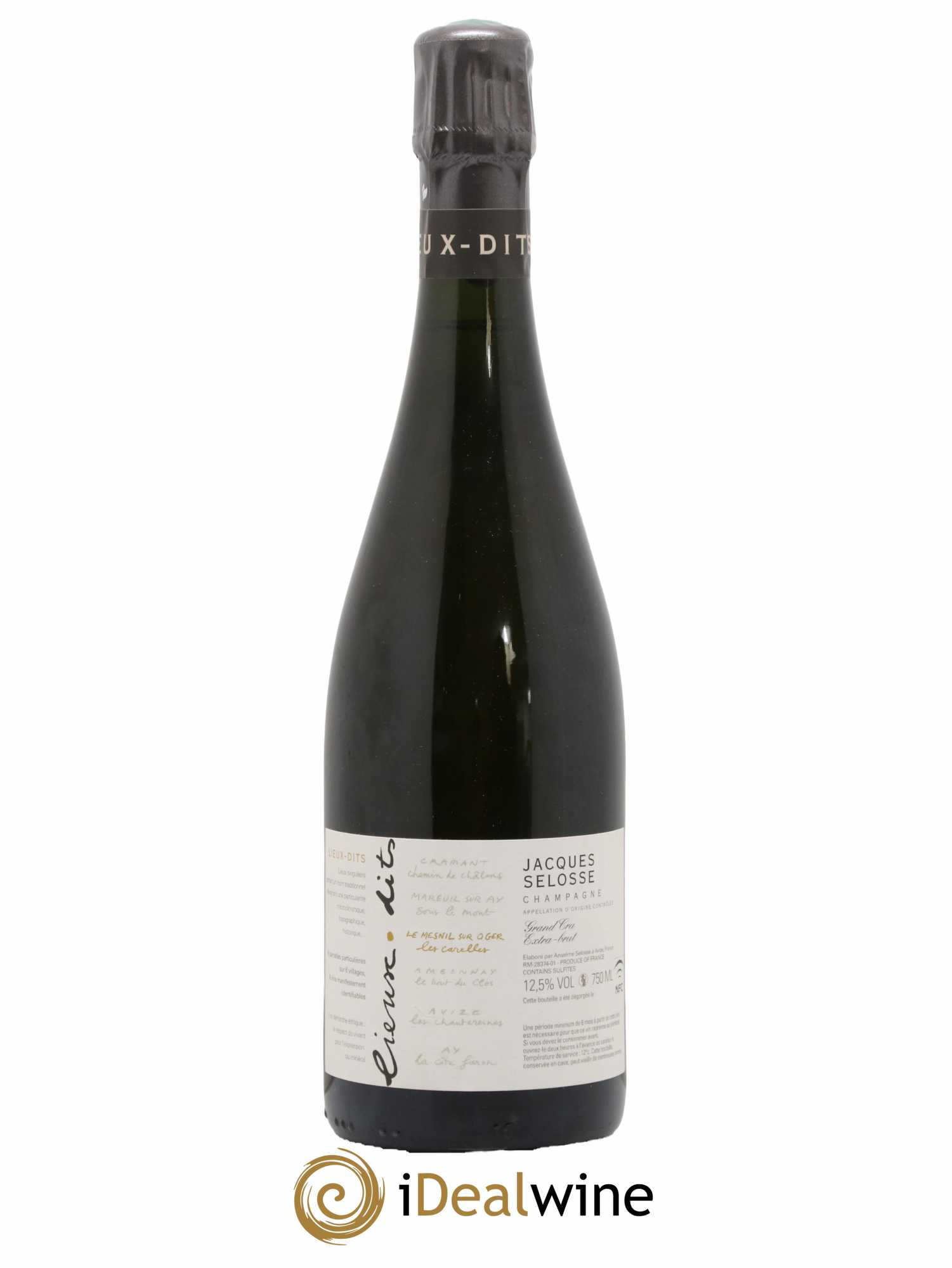 Les Carelles Blanc de Blancs Jacques Selosse - Lot de 1 bouteille - 0