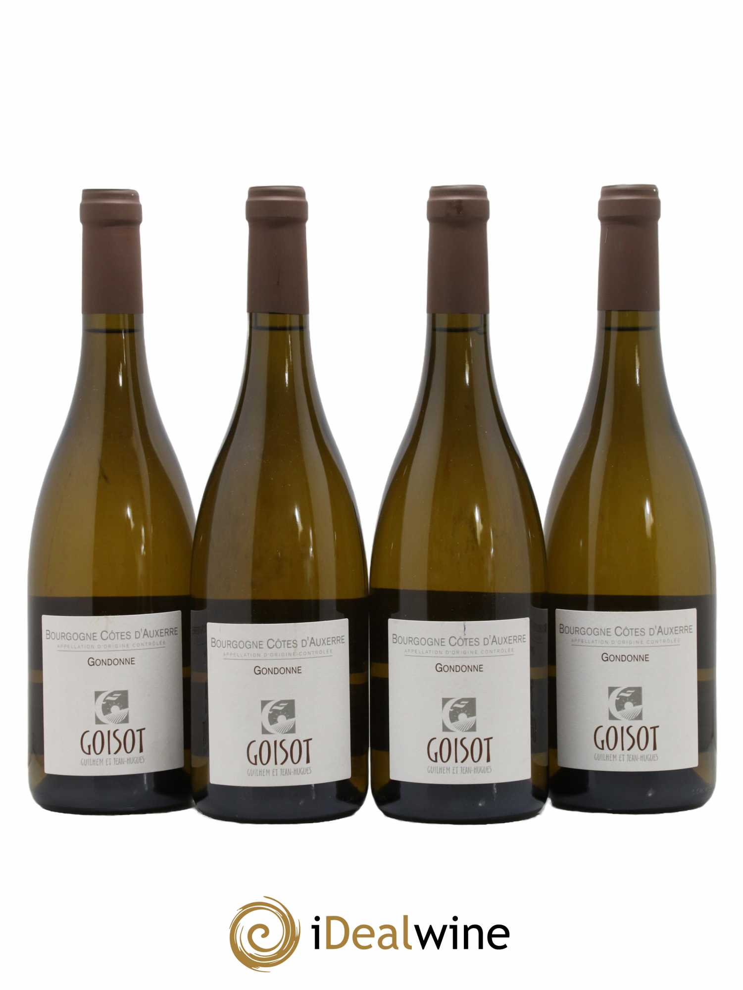 Bourgogne Côtes d'Auxerre Gondonne Goisot 2018 - Lot de 4 bouteilles - 0