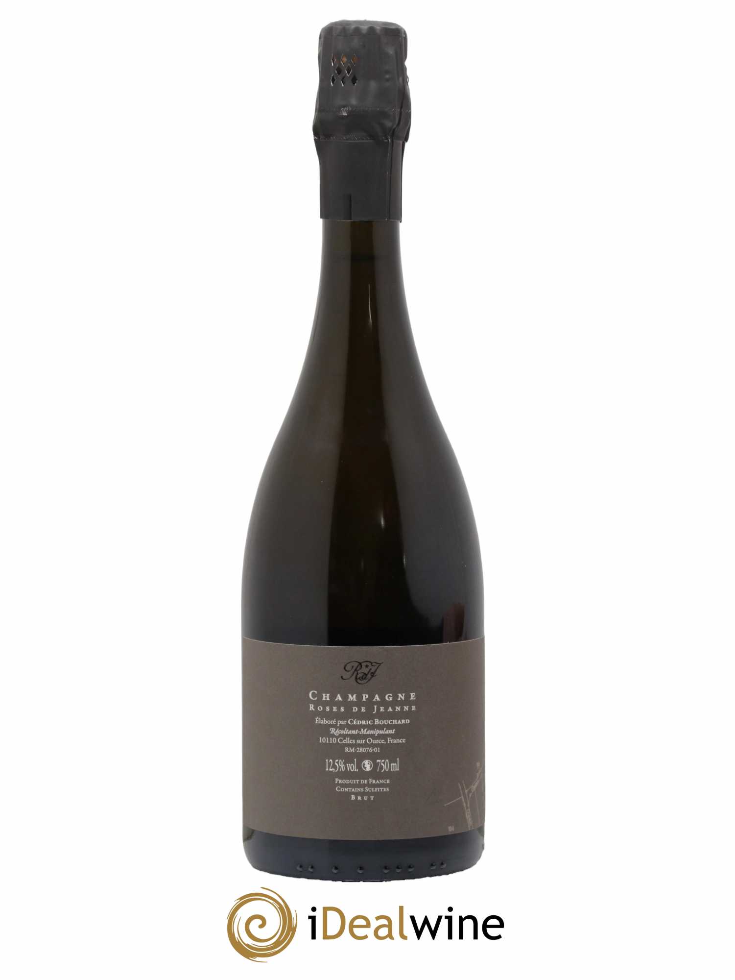 Roses de Jeanne Les Ursules Blanc de Noirs Brut Cédric Bouchard 2018 - Lot de 1 bouteille - 1