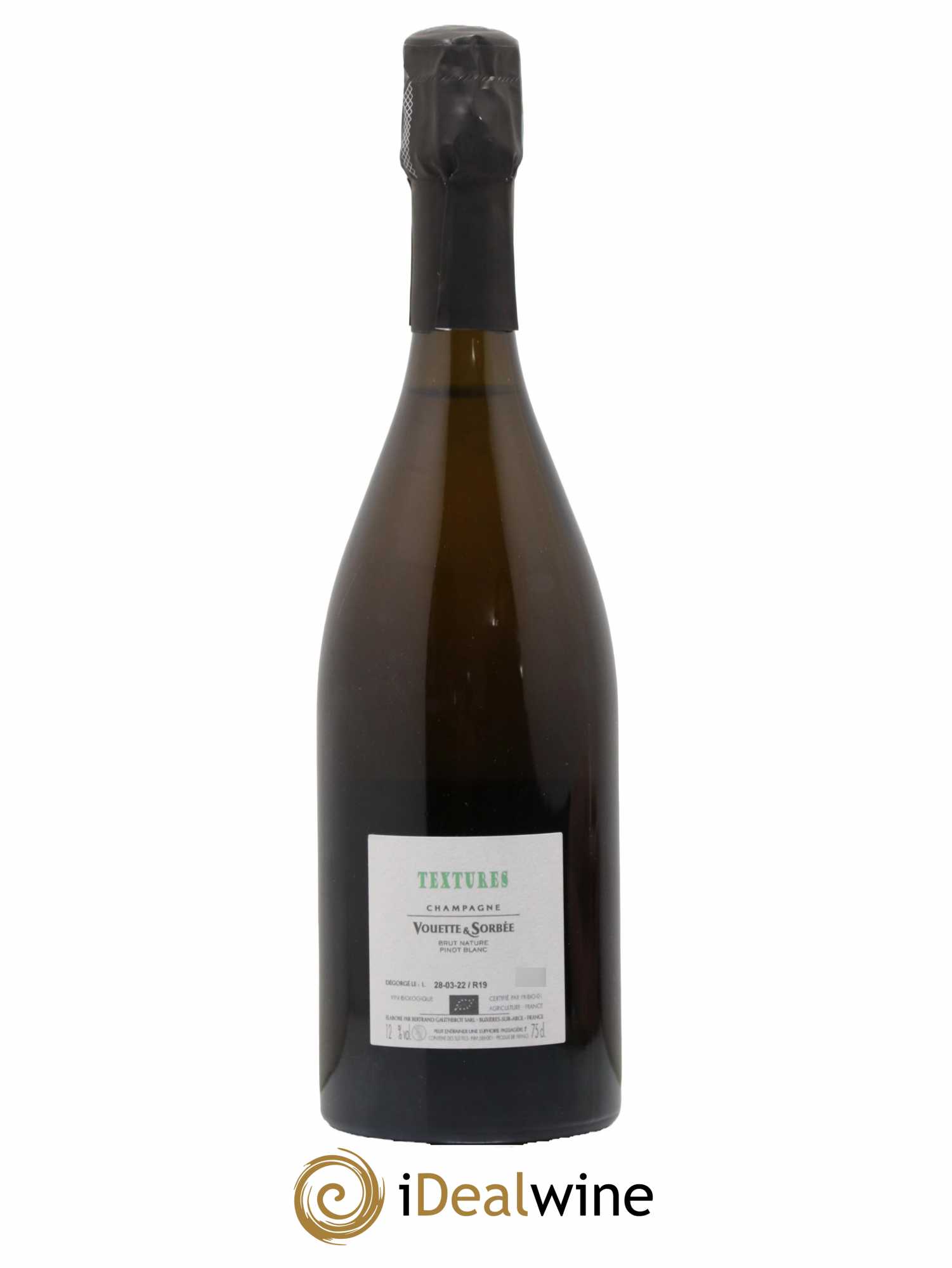 Texture Vouette et Sorbée 2019 - Lot de 1 bouteille - 1