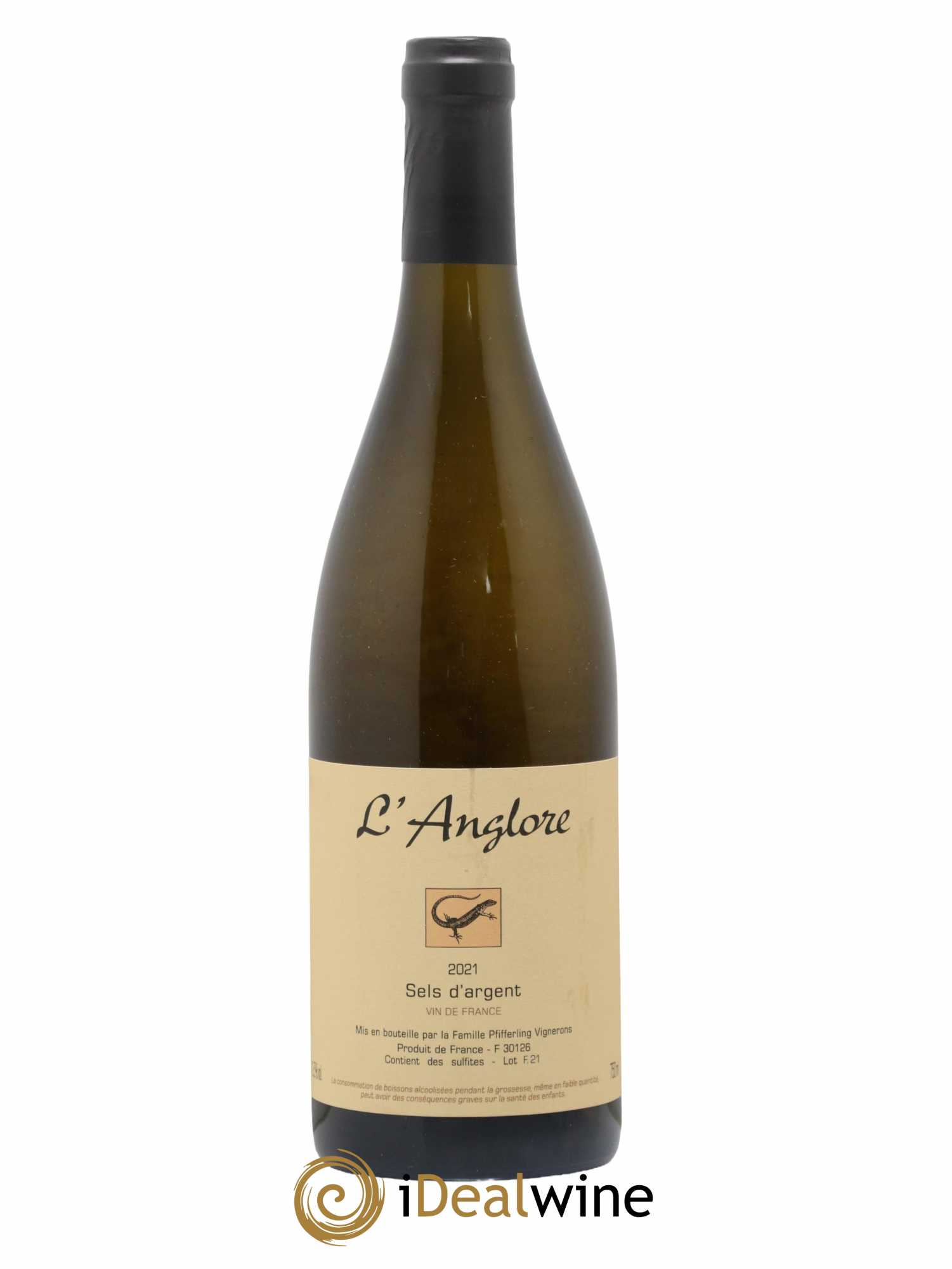 Vin de France Sels d'argent L'Anglore 2021 - Lot de 1 bouteille - 0