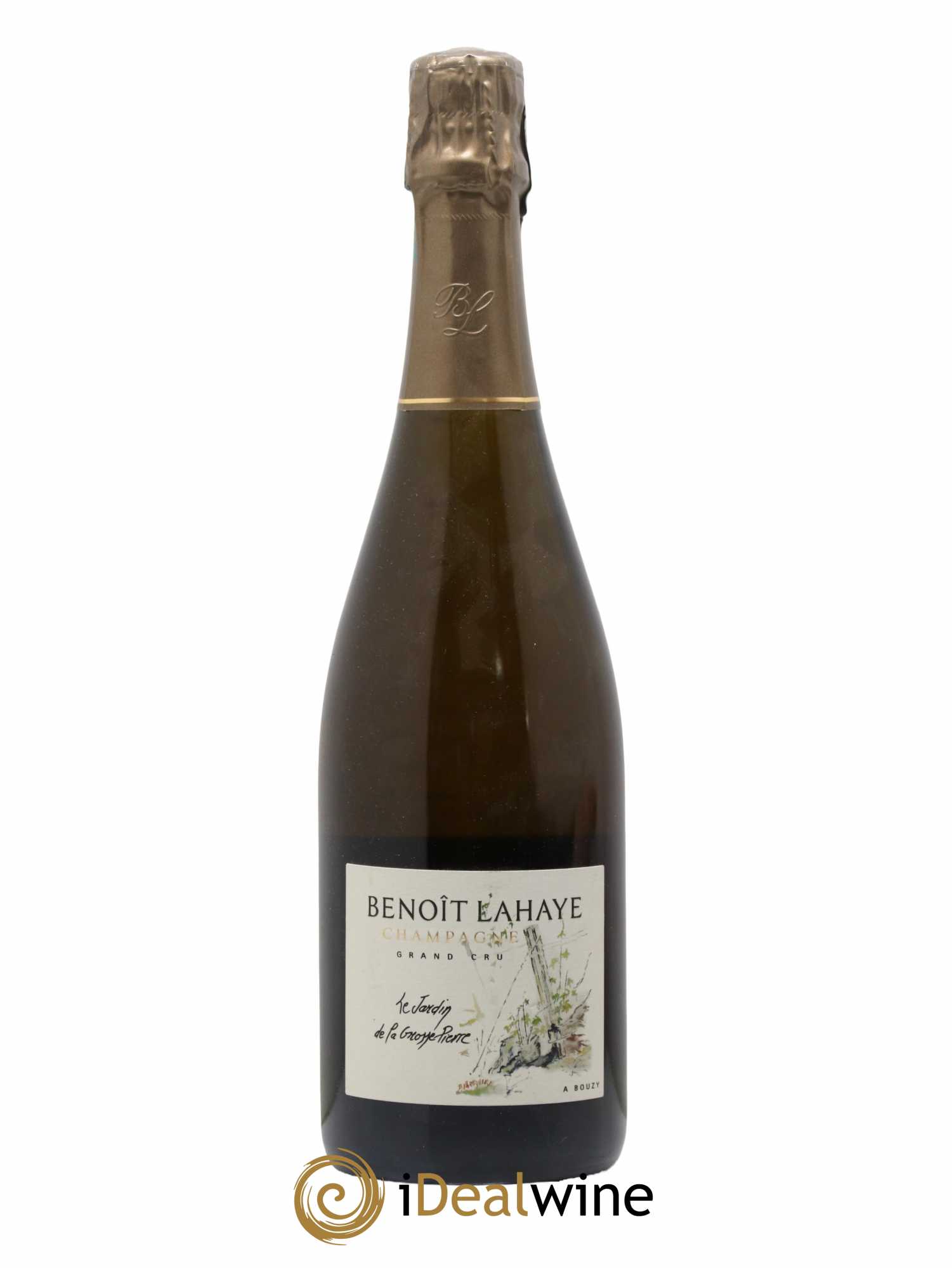 Le Jardin de la Grosse Pierre Brut Nature Benoit Lahaye 2014 - Lot de 1 bouteille - 0