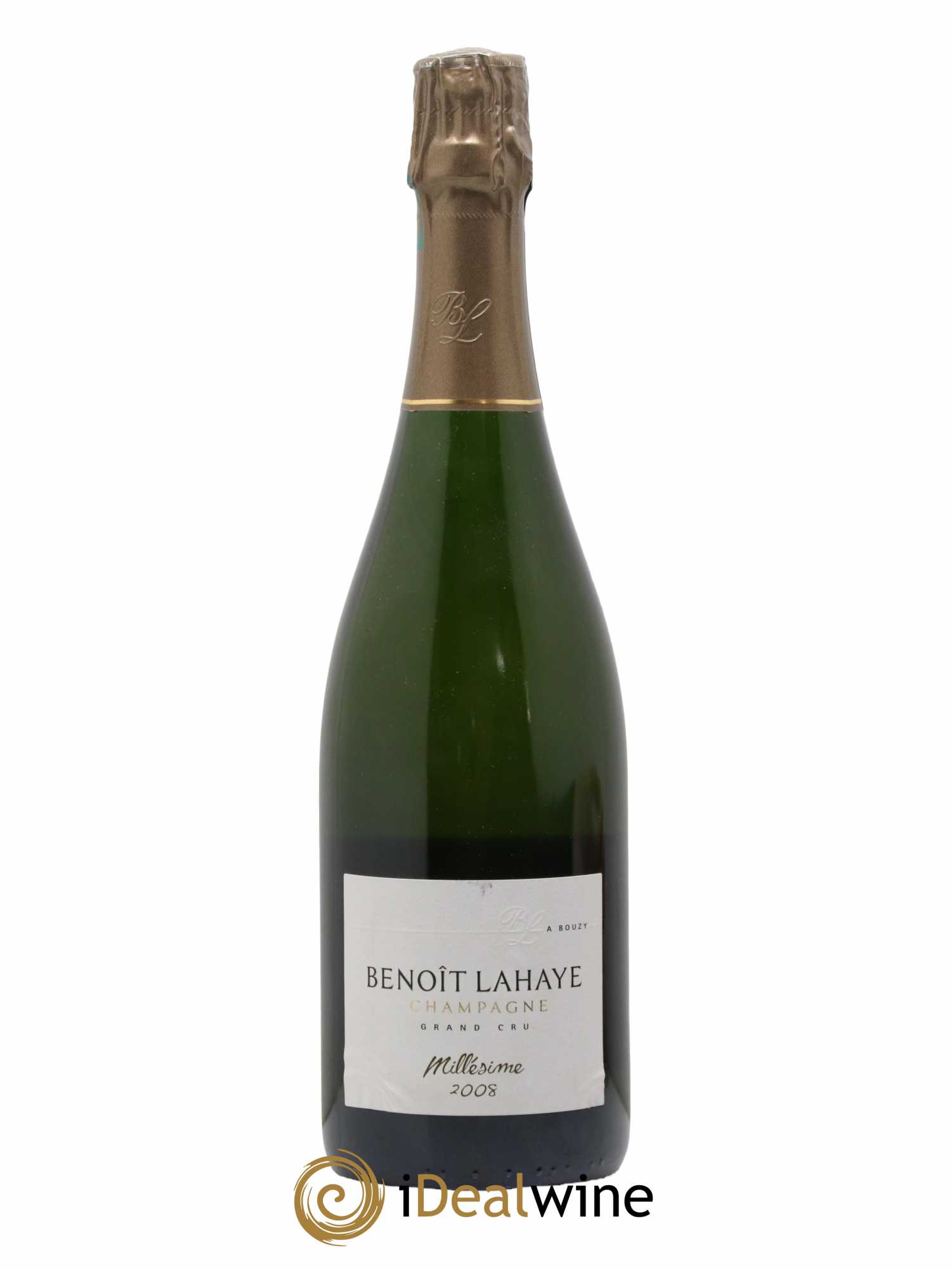 Grand Cru Extra-Brut Millésimé Benoit Lahaye 2008 - Lot de 1 bouteille - 0