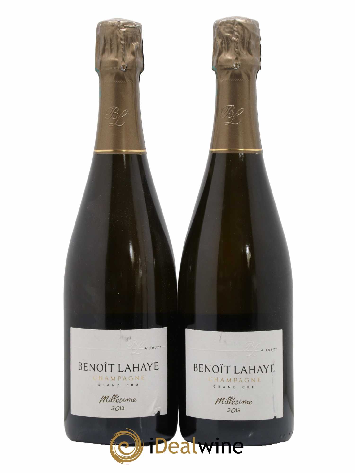 Grand Cru Extra-Brut Millésimé Benoit Lahaye 2013 - Lot de 2 bouteilles - 0
