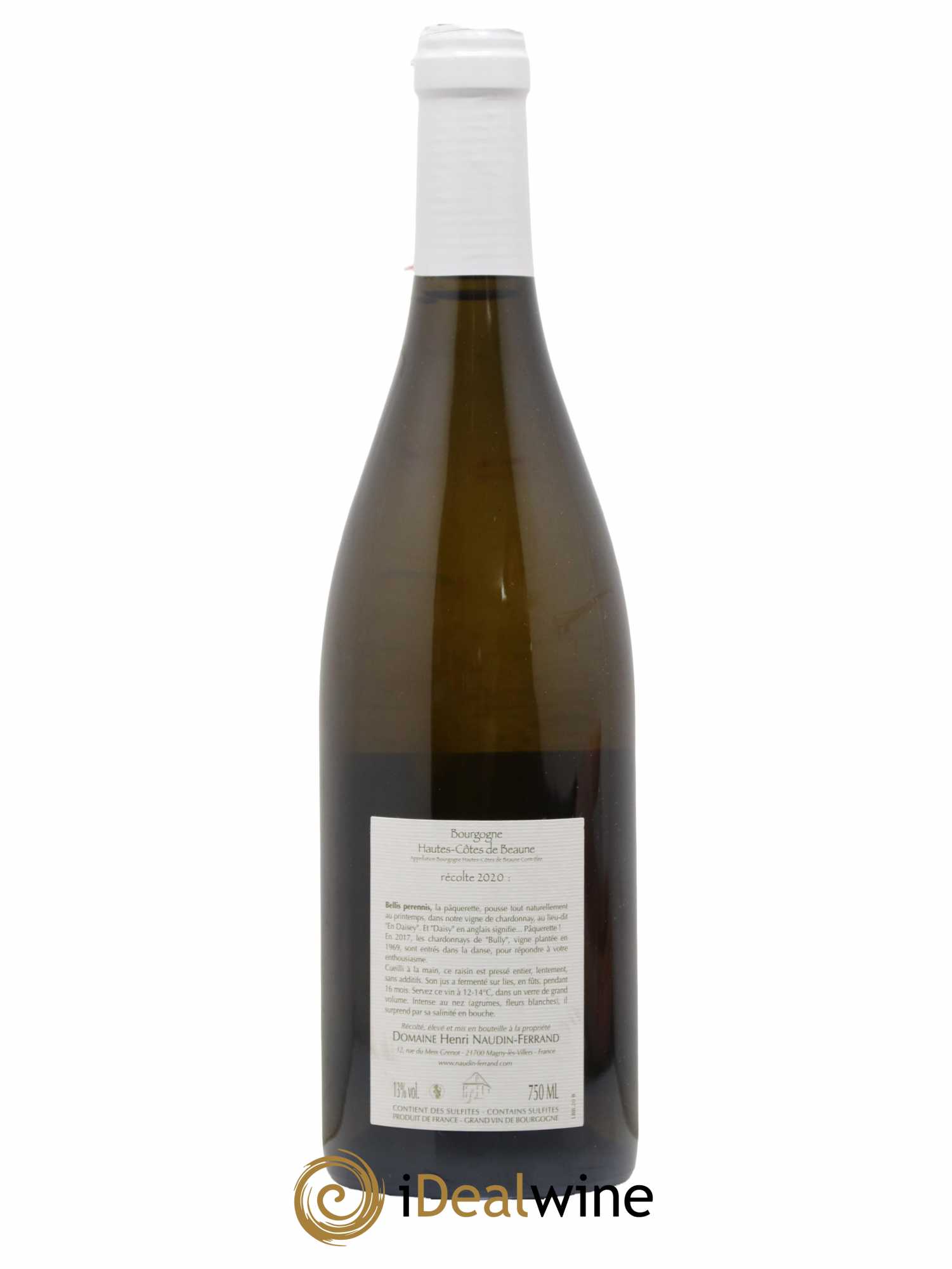 Hautes-Côtes de Beaune Bellis Perennis Naudin-Ferrand (Domaine) 2020 - Lot de 1 bouteille - 1
