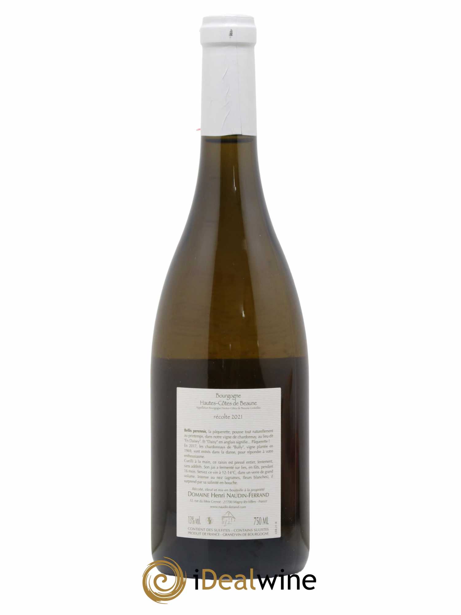 Hautes-Côtes de Beaune Bellis Perennis Naudin-Ferrand (Domaine) 2021 - Lot de 1 bouteille - 1