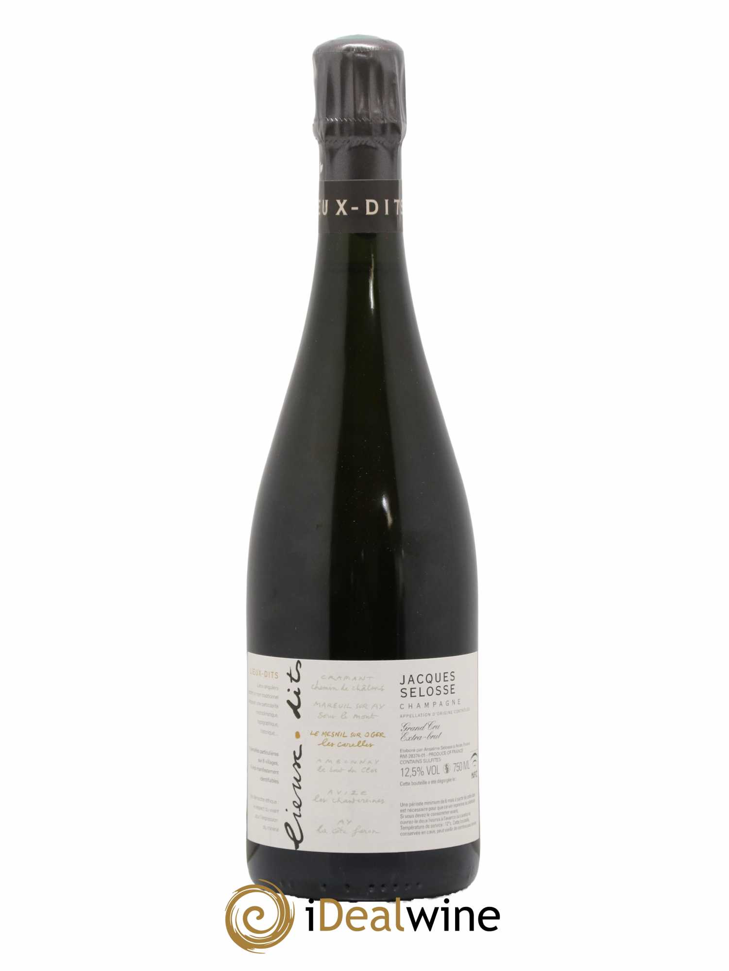 Les Carelles Blanc de Blancs Jacques Selosse - Lot de 1 bouteille - 0