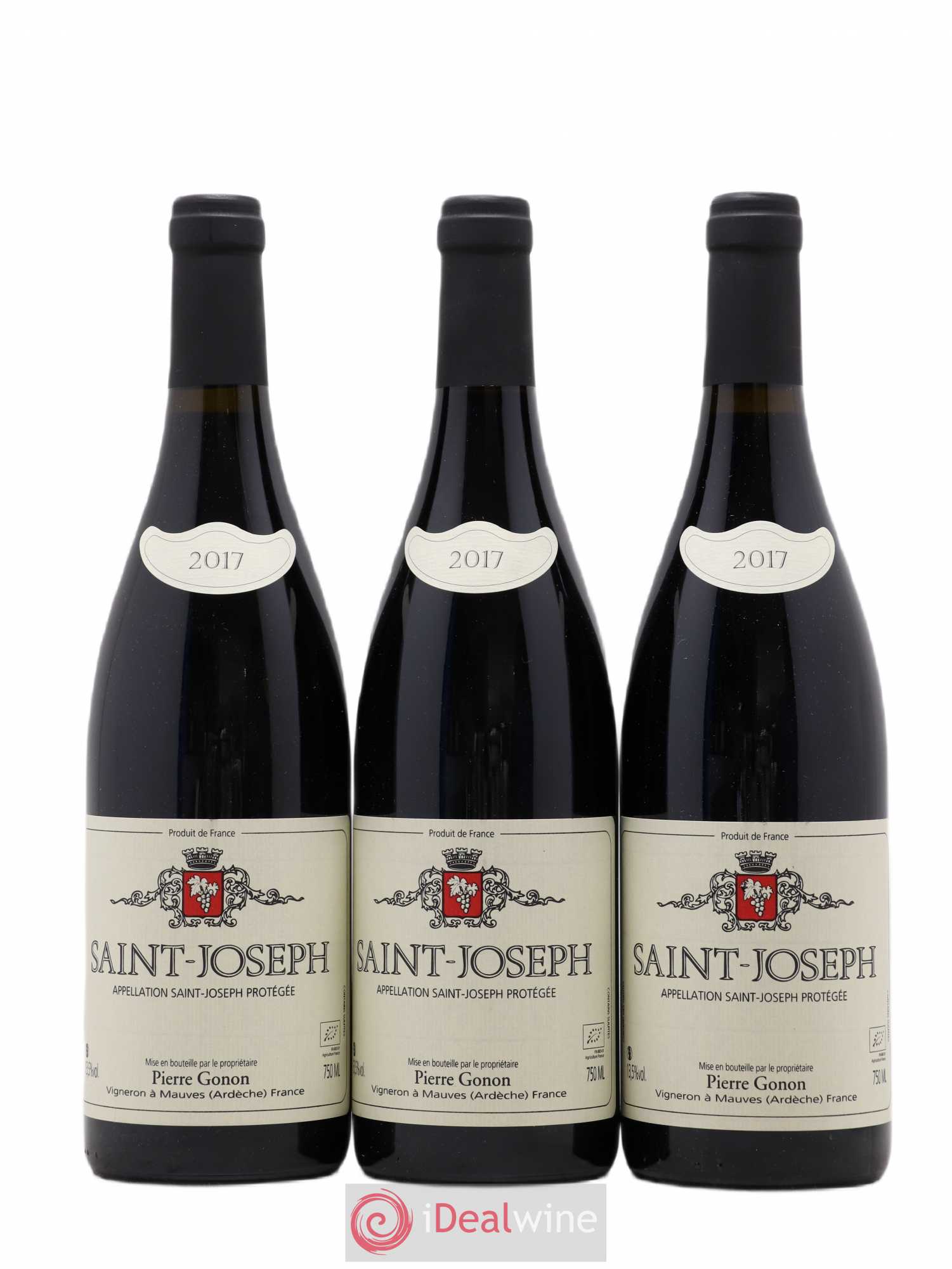 Saint-Joseph Gonon (Domaine) 2017 - Lot de 3 bouteilles - 0