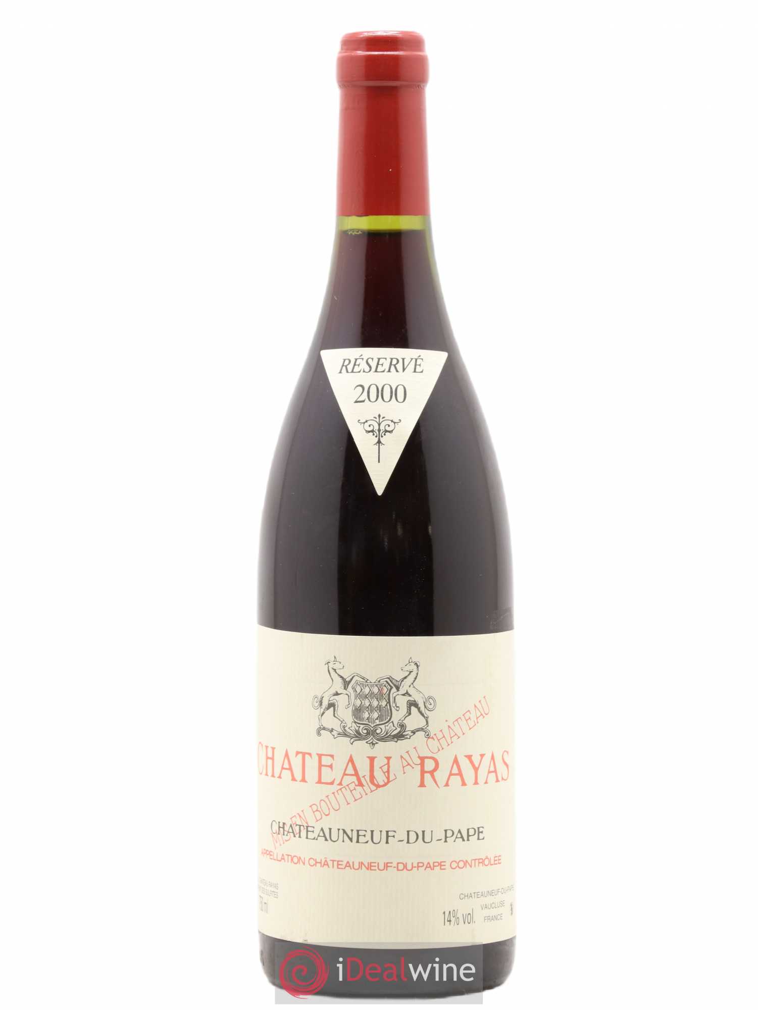 Châteauneuf-du-Pape Château Rayas Emmanuel Reynaud 2000 - Lot de 1 bouteille - 0