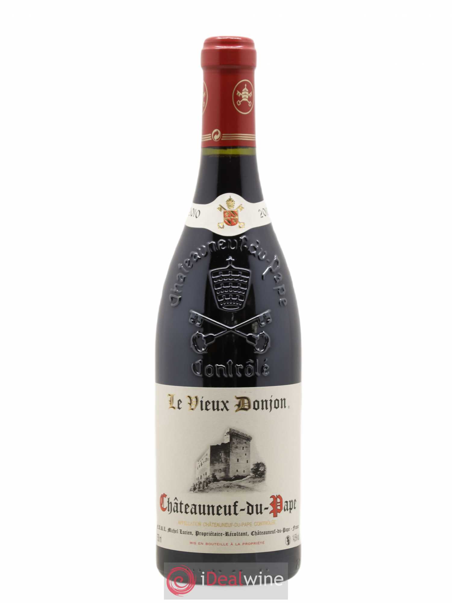 Châteauneuf-du-Pape Le Vieux Donjon Michel Lucien 2010 - Lot de 1 bouteille - 0