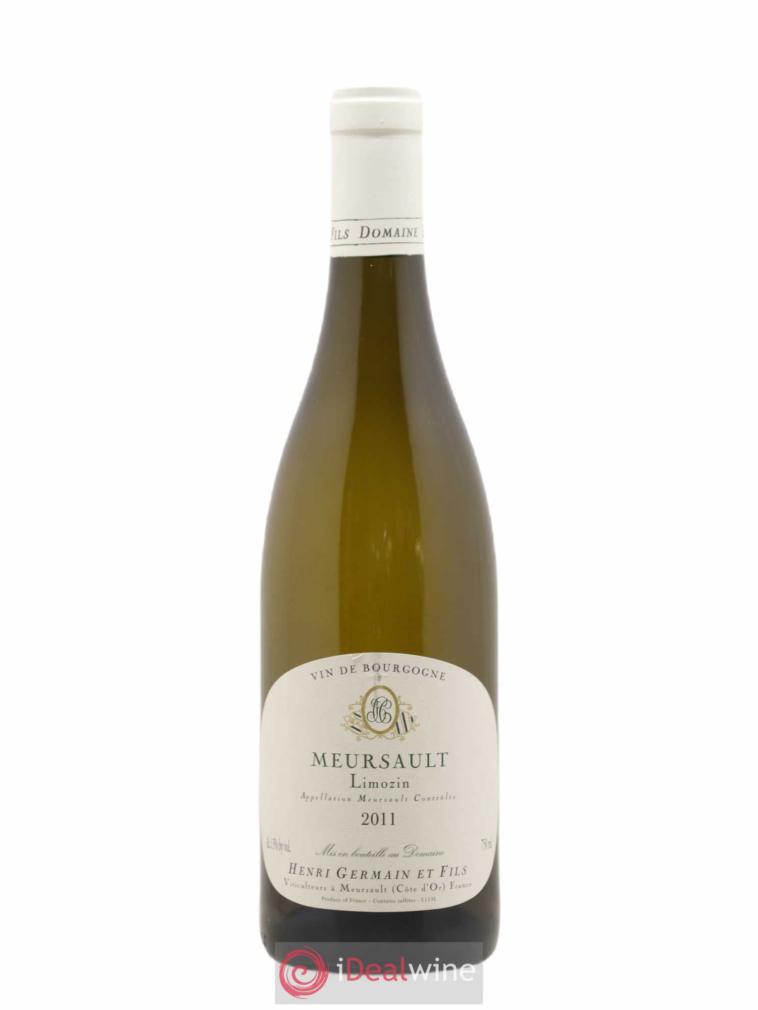 Meursault Limozin Henri Germain 2011 - Lot de 1 bouteille - 0