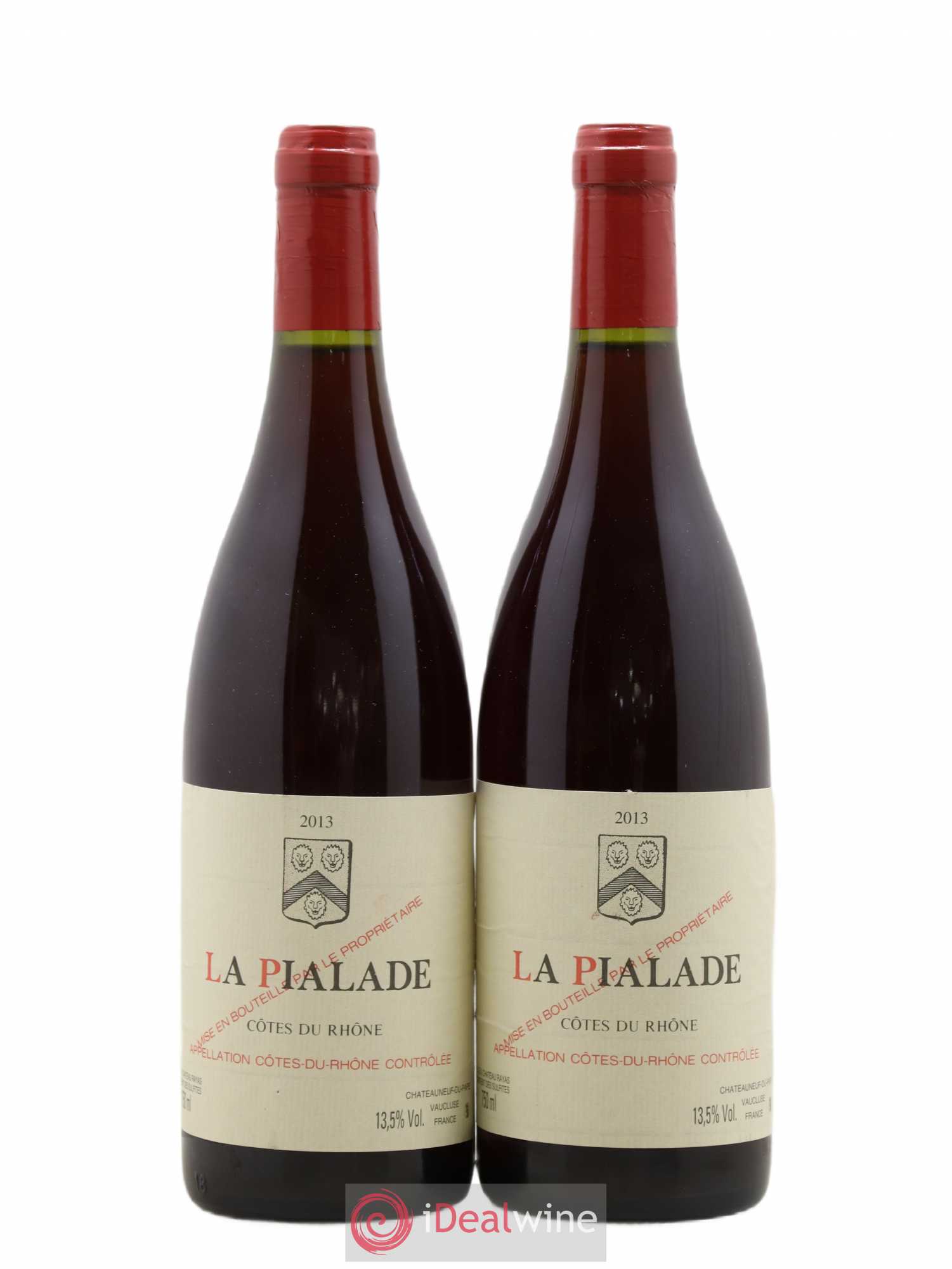 Côtes-du-Rhône La Pialade Emmanuel Reynaud 2013 - Lot de 2 bouteilles - 0