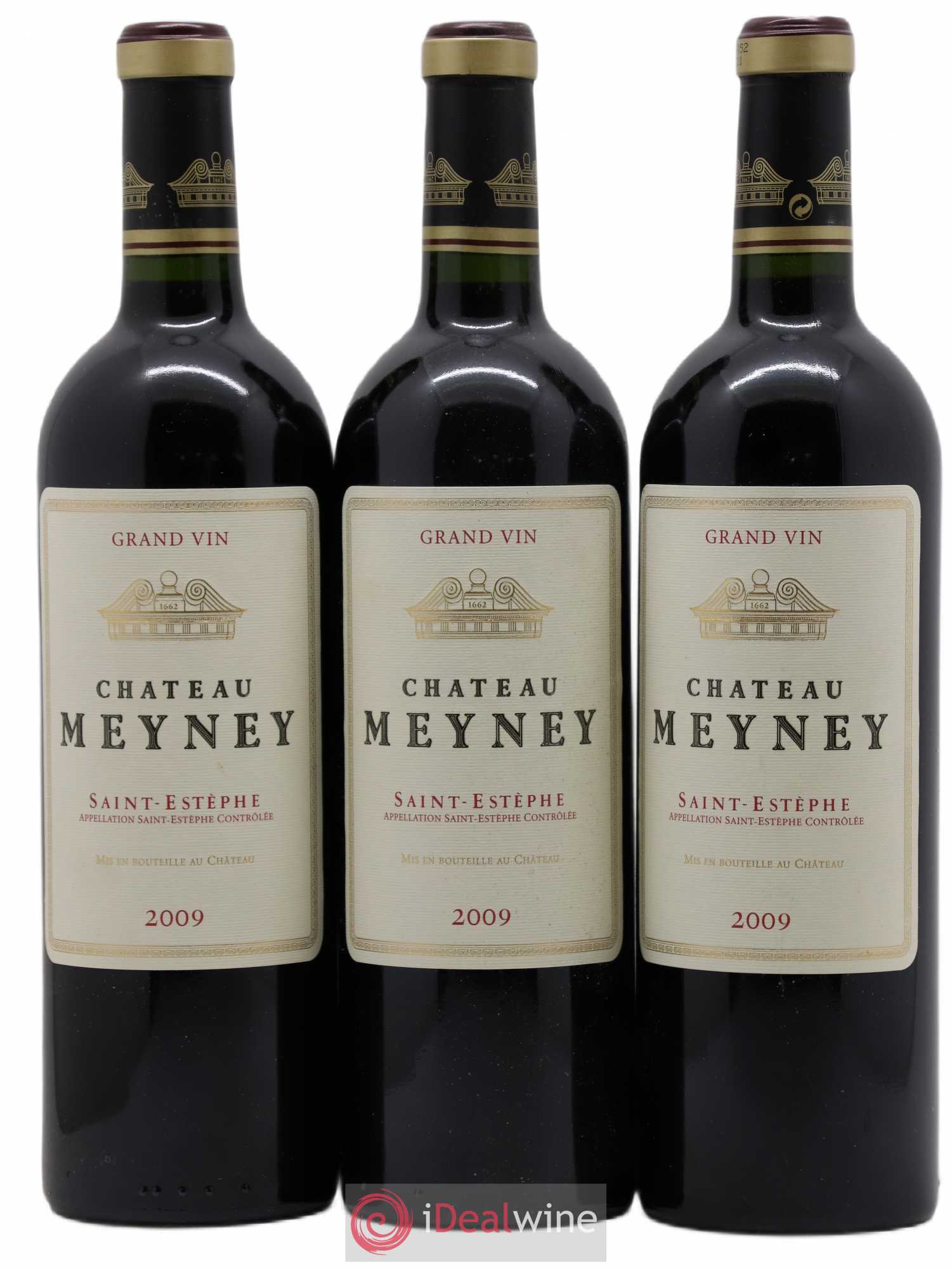 Château Meyney 2009 - Lot de 3 bouteilles - 0
