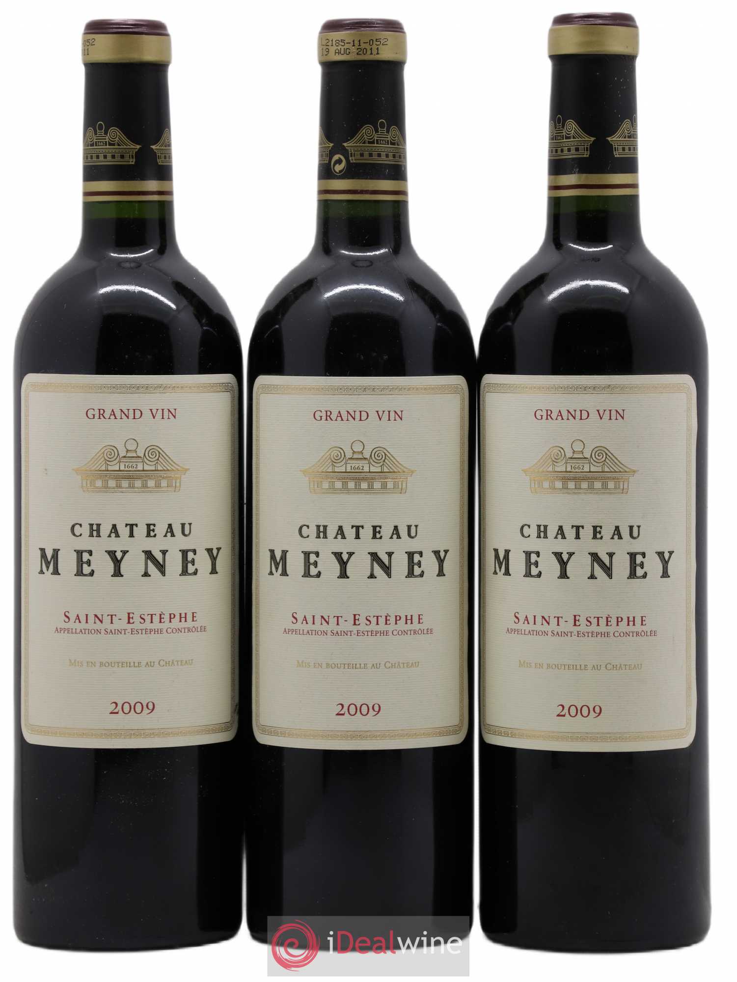 Château Meyney 2009 - Lot de 3 bouteilles - 0