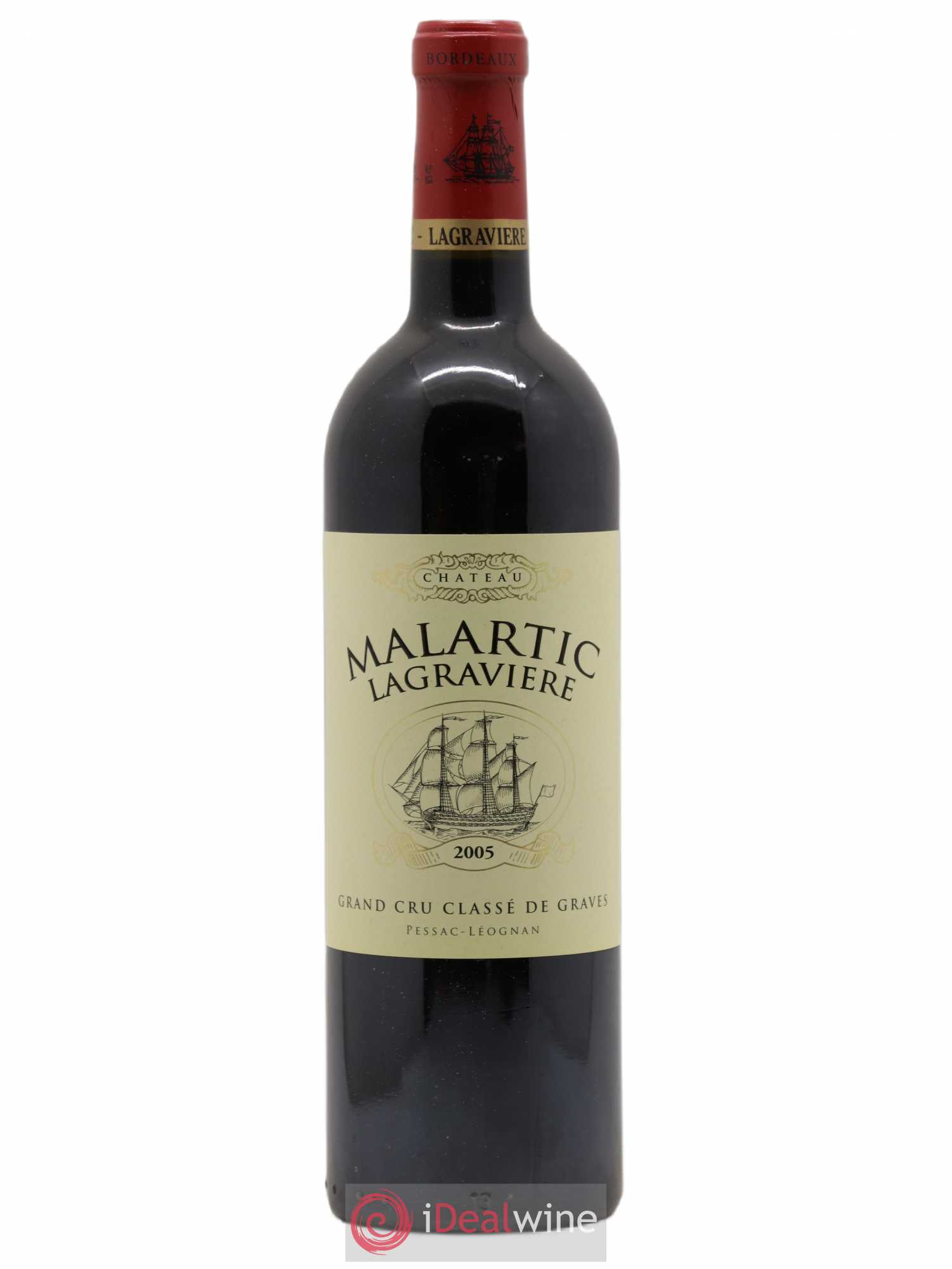 Château Malartic-Lagravière Cru Classé de Graves 2005 - Lot de 1 bouteille - 0