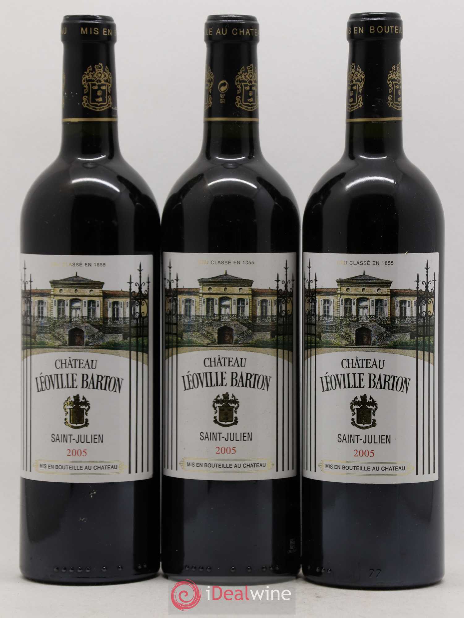 Château Léoville Barton 2ème Grand Cru Classé 2005 - Lot de 6 bouteilles - 2