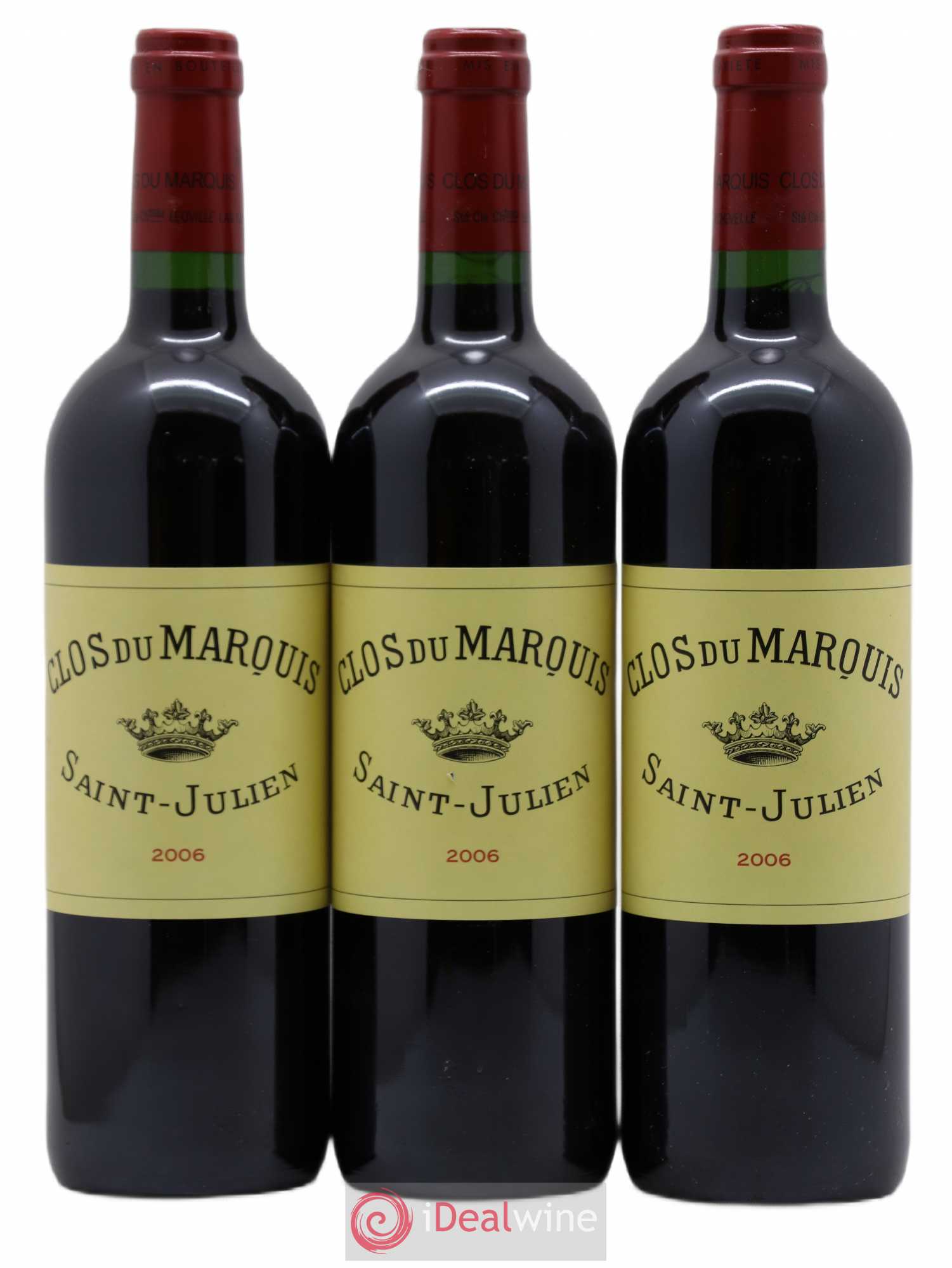 Clos du Marquis 2006 - Lot de 3 bouteilles - 0