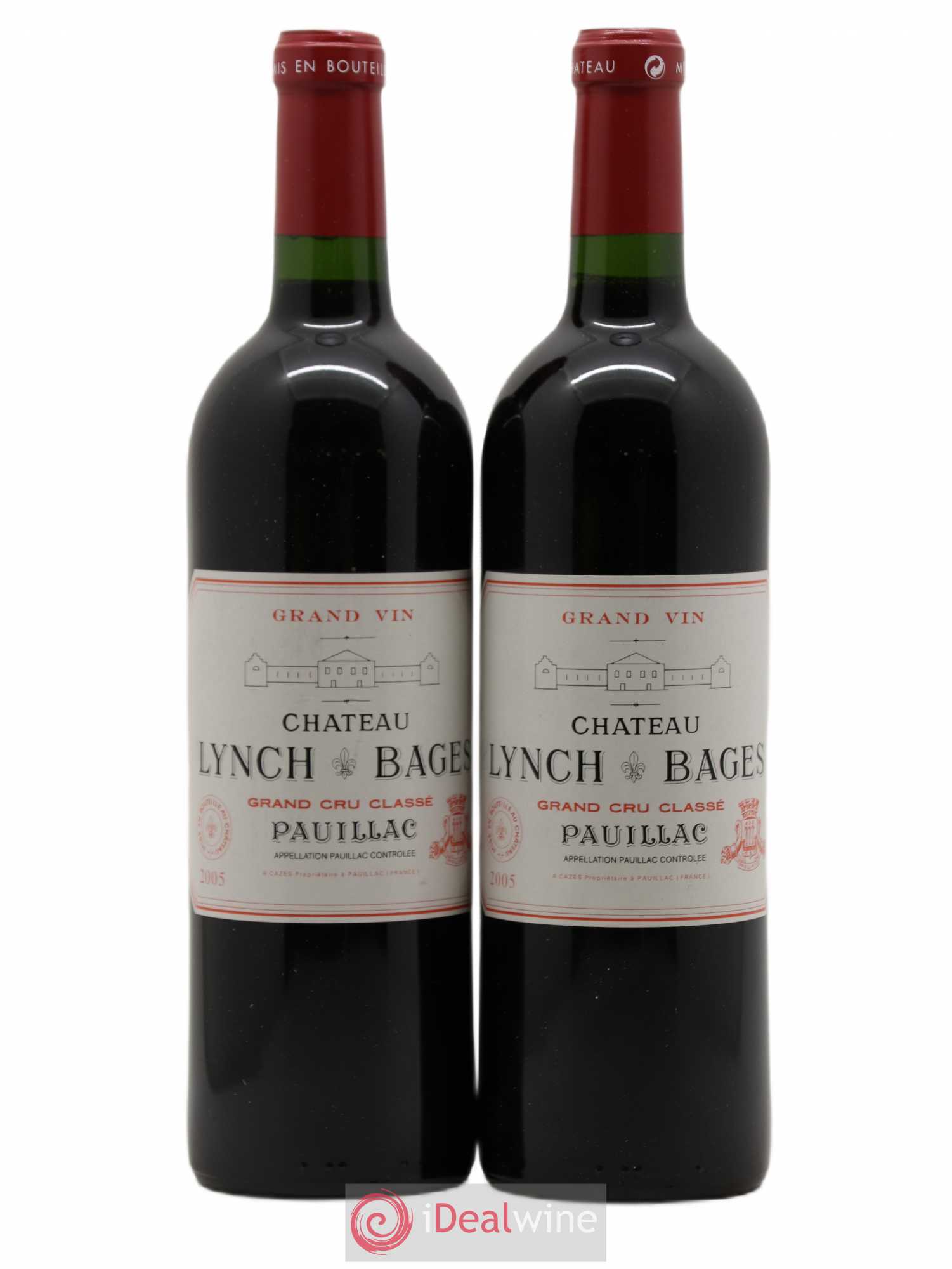 Château Lynch Bages 5ème Grand Cru Classé 2005 - Lot de 2 bouteilles - 0