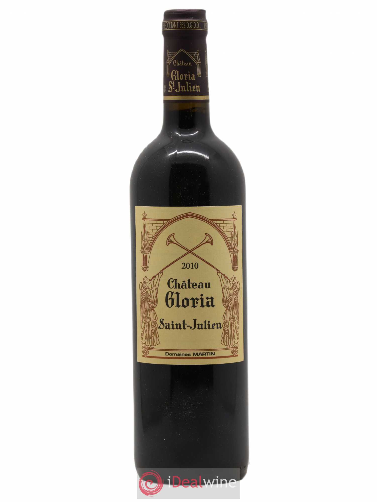 Château Gloria 2010 - Lot de 1 bouteille - 0