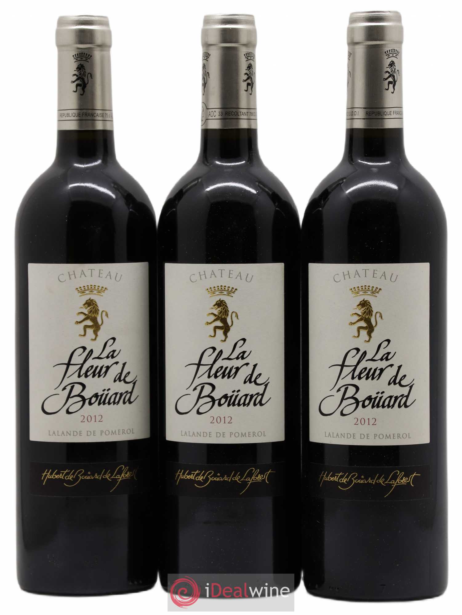 Château La Fleur de Boüard 2012 - Lot de 3 bouteilles - 0
