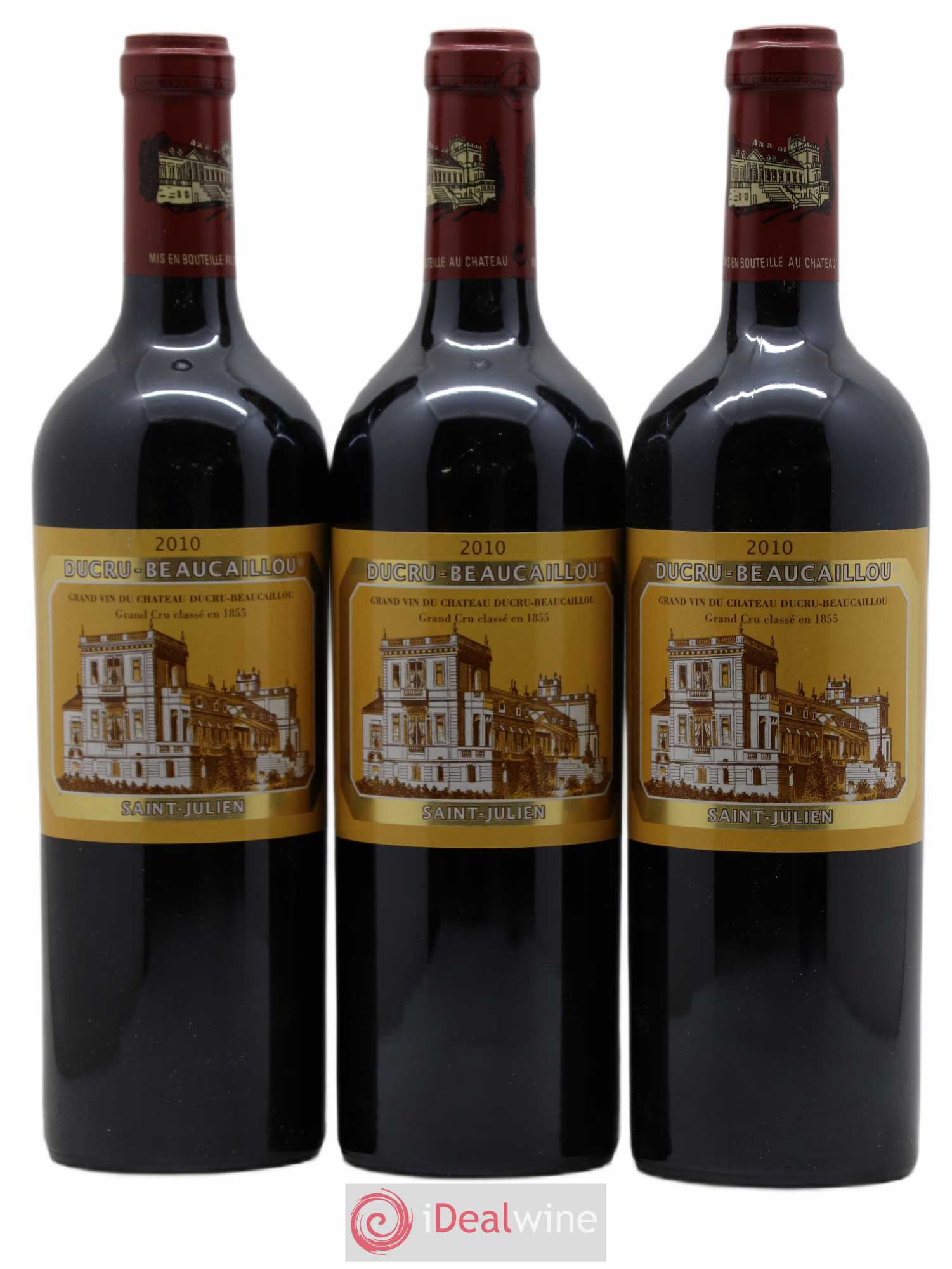 Château Ducru Beaucaillou 2ème Grand Cru Classé 2010 - Lot de 3 bouteilles - 0