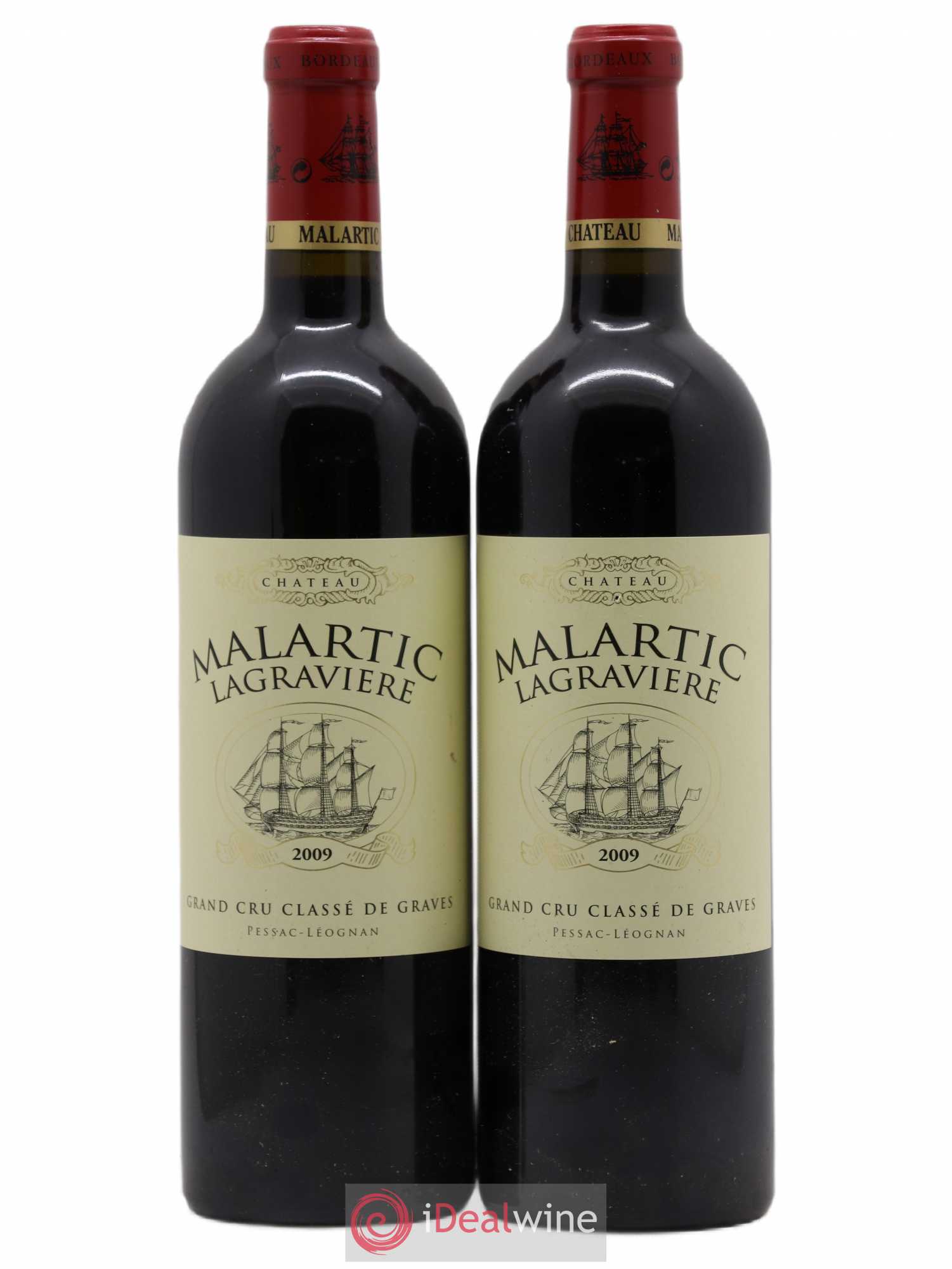 Château Malartic-Lagravière Cru Classé de Graves 2009 - Lot de 2 bouteilles - 0