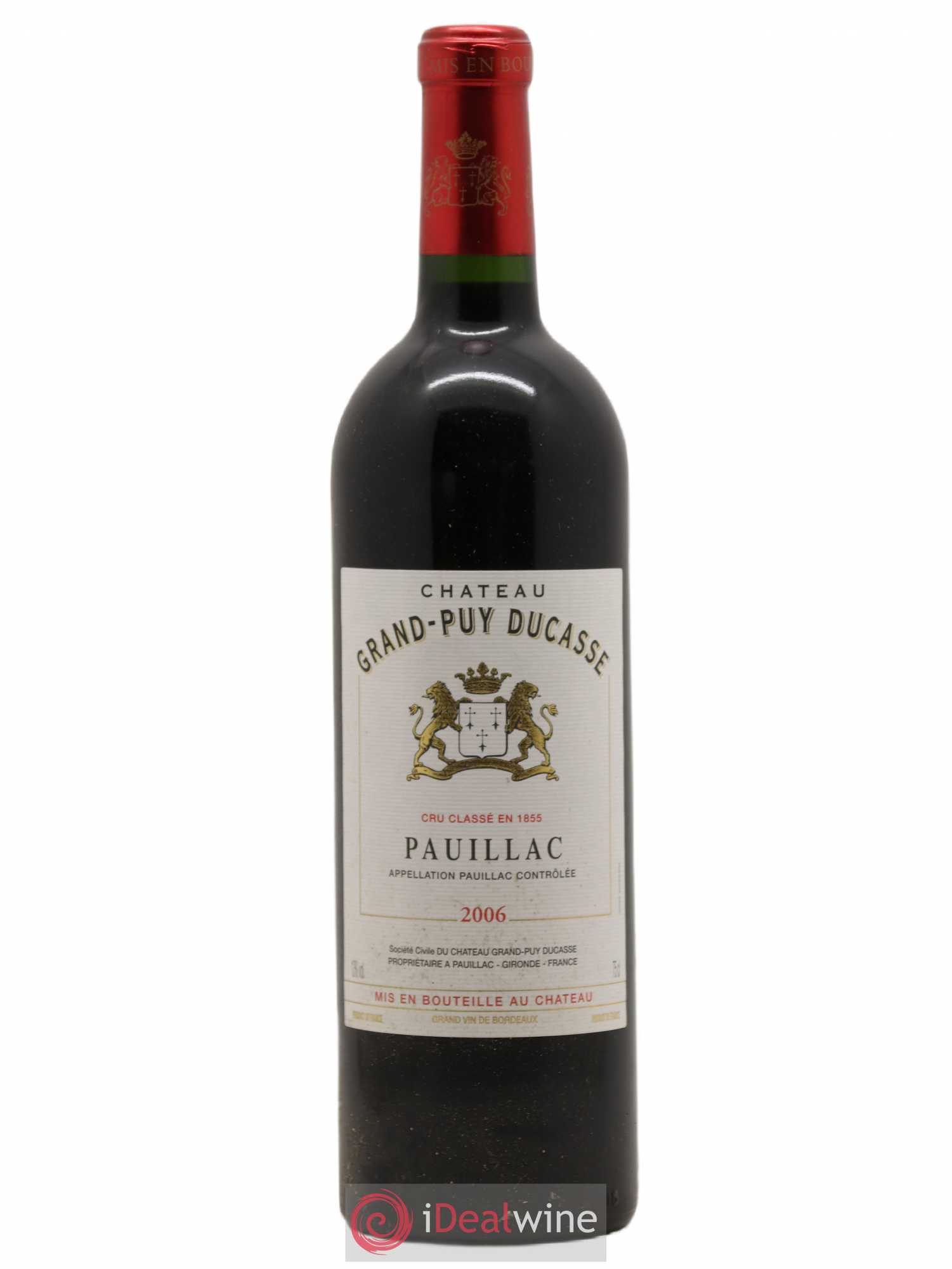 Château Grand Puy Ducasse 5ème Grand Cru Classé 2006 - Lot de 1 bouteille - 0