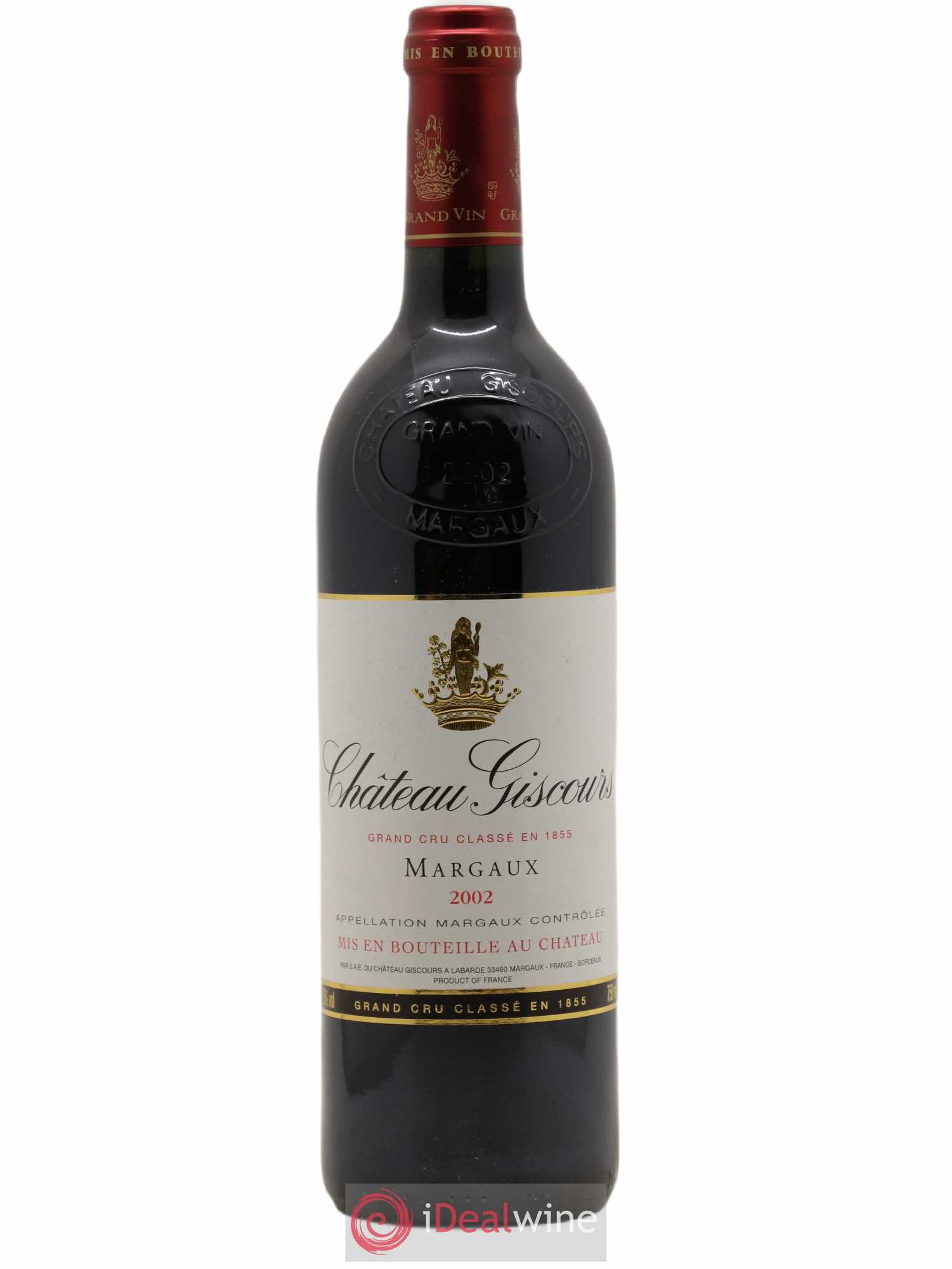 Château Giscours 3ème Grand Cru Classé 2002 - Lot de 1 bouteille - 0