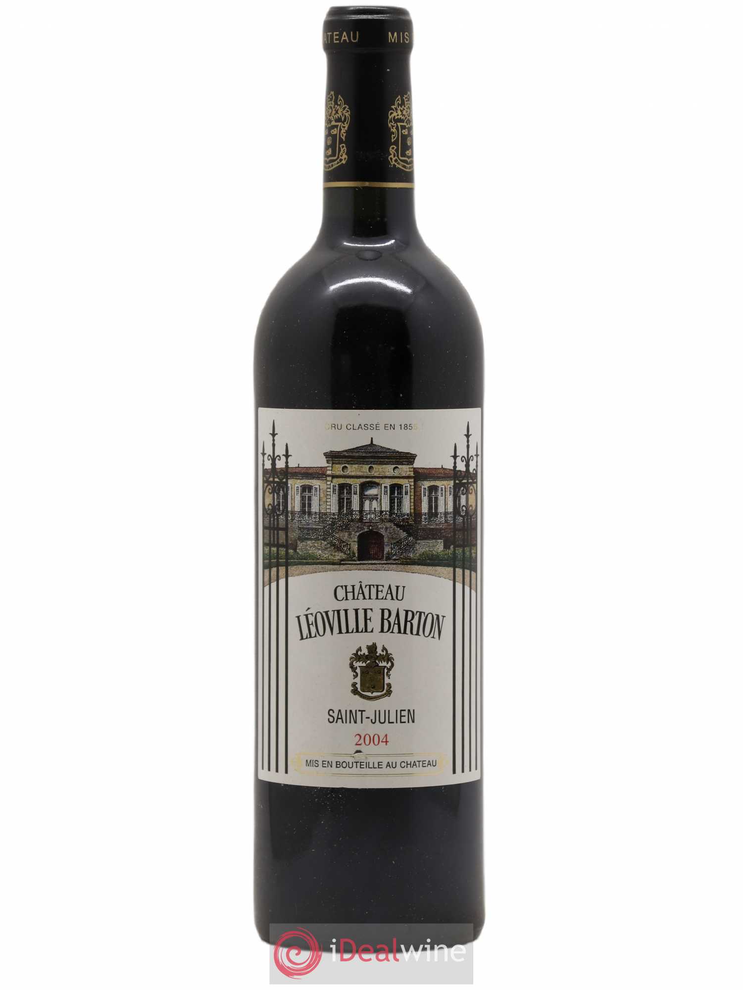 Château Léoville Barton 2ème Grand Cru Classé 2004 - Lot de 1 bouteille - 0