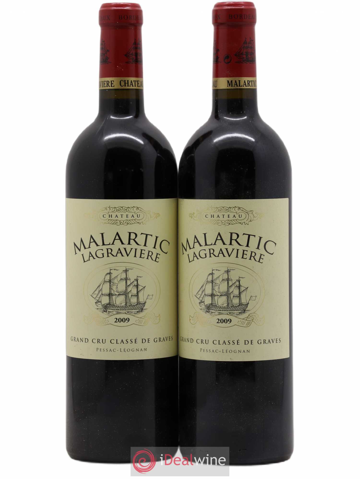 Château Malartic-Lagravière Cru Classé de Graves 2009 - Lot de 2 bouteilles - 0