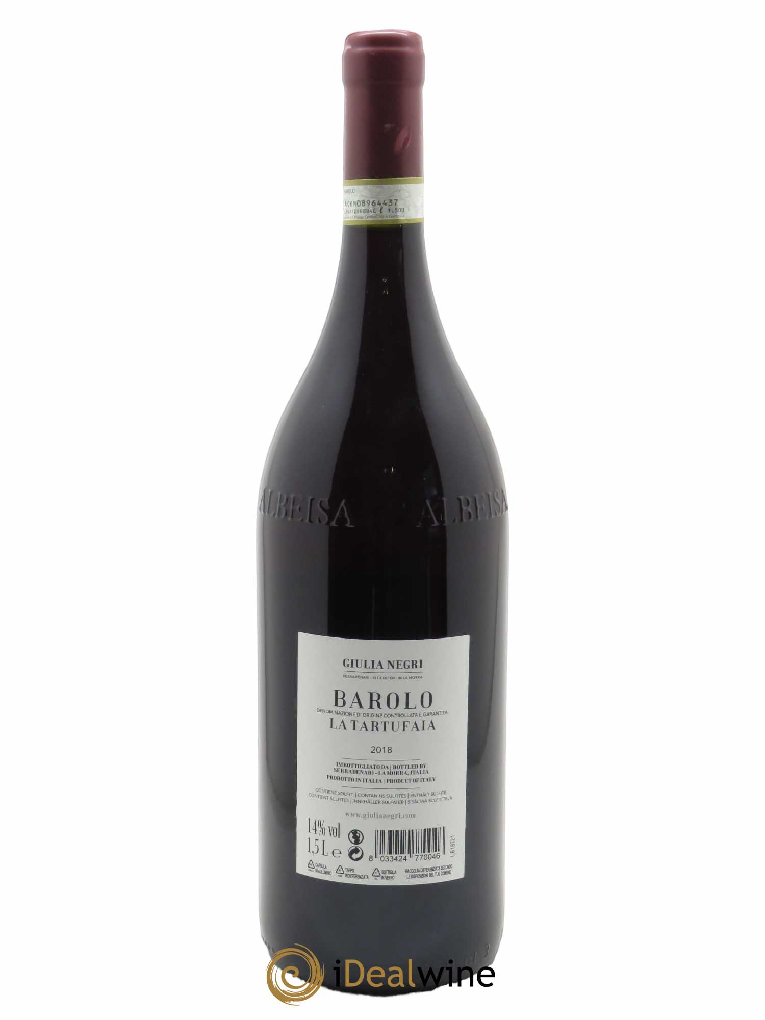 Barolo DOCG Giulia Negri La Tartufaia 2018 - Lotto di 1 magnum - 1